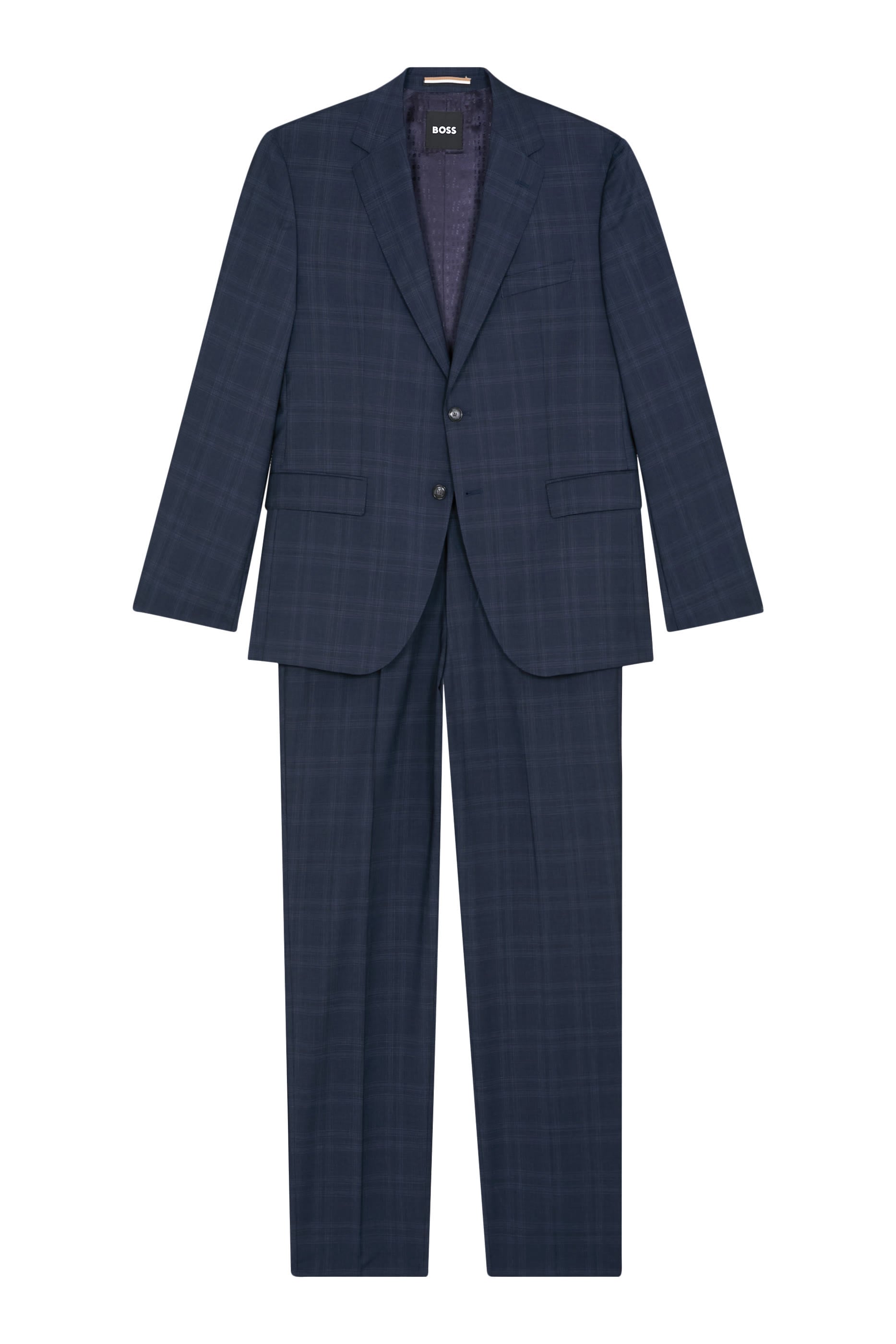 H-Jeckson Checked Two-Piece Suit