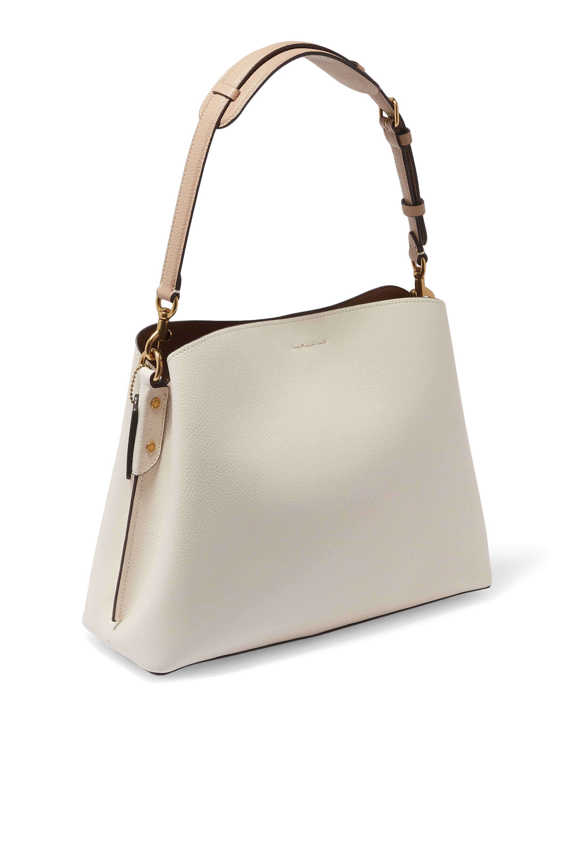 Willow Pebble Leather Shoulder Bag