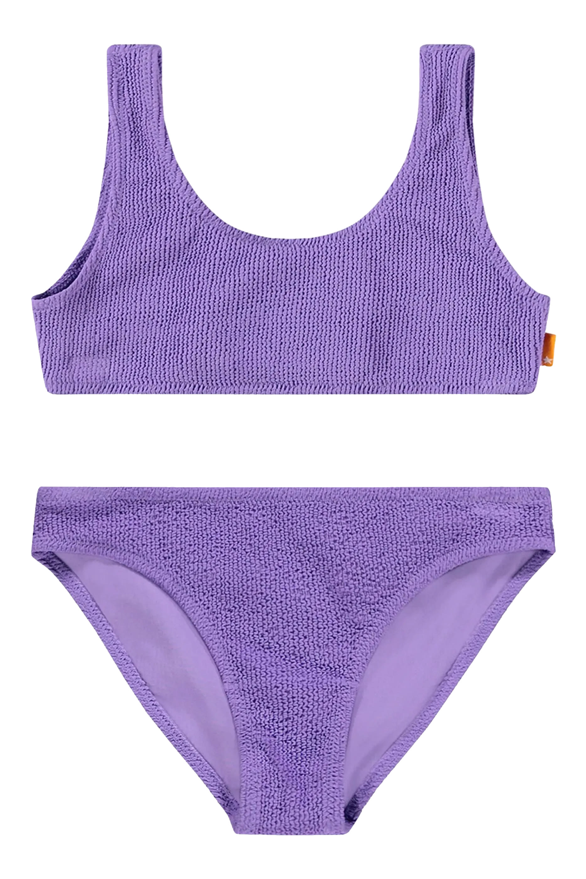 Kids Nola Solid Bikini Set