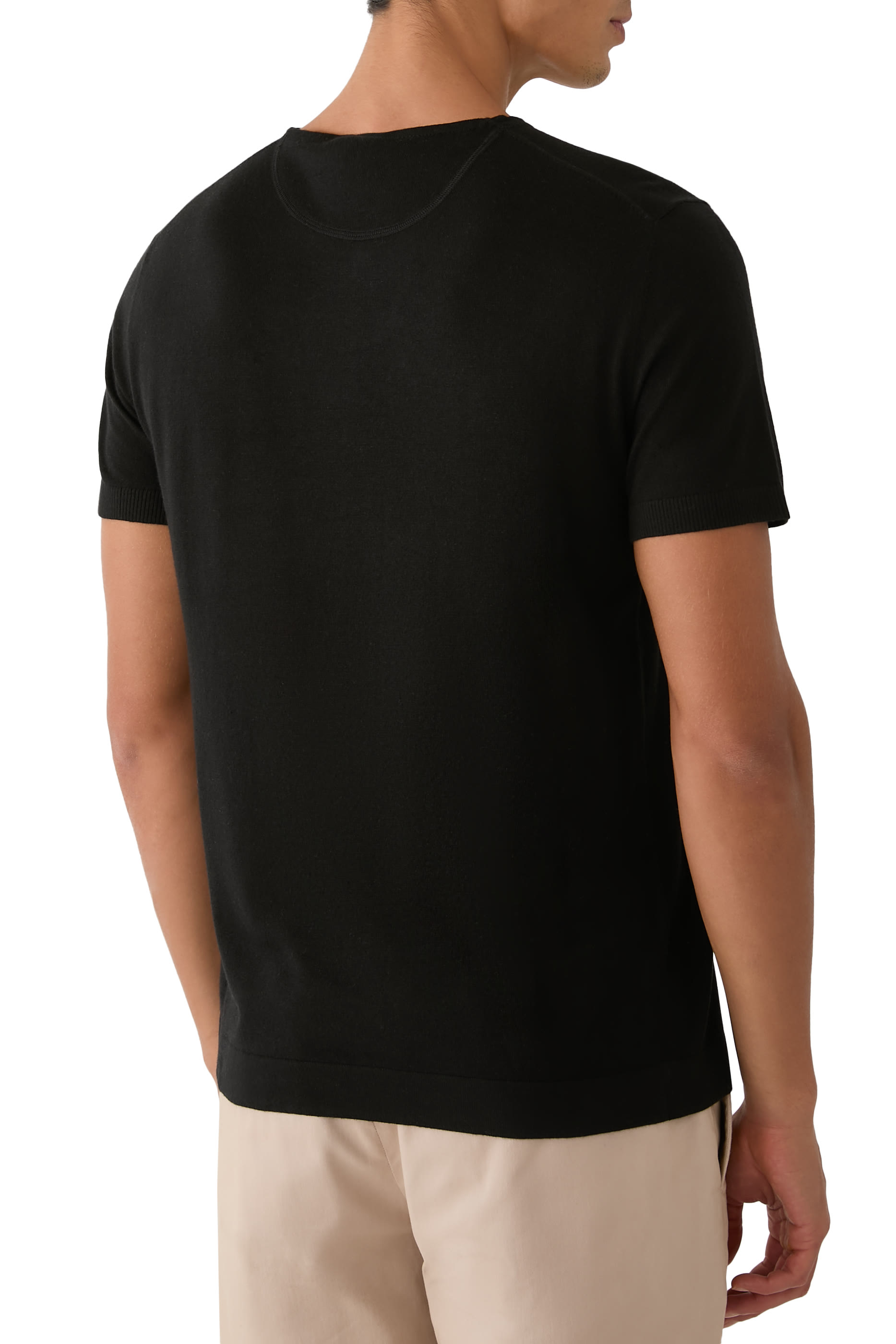 Hayes Silk Linen Henley Shirt