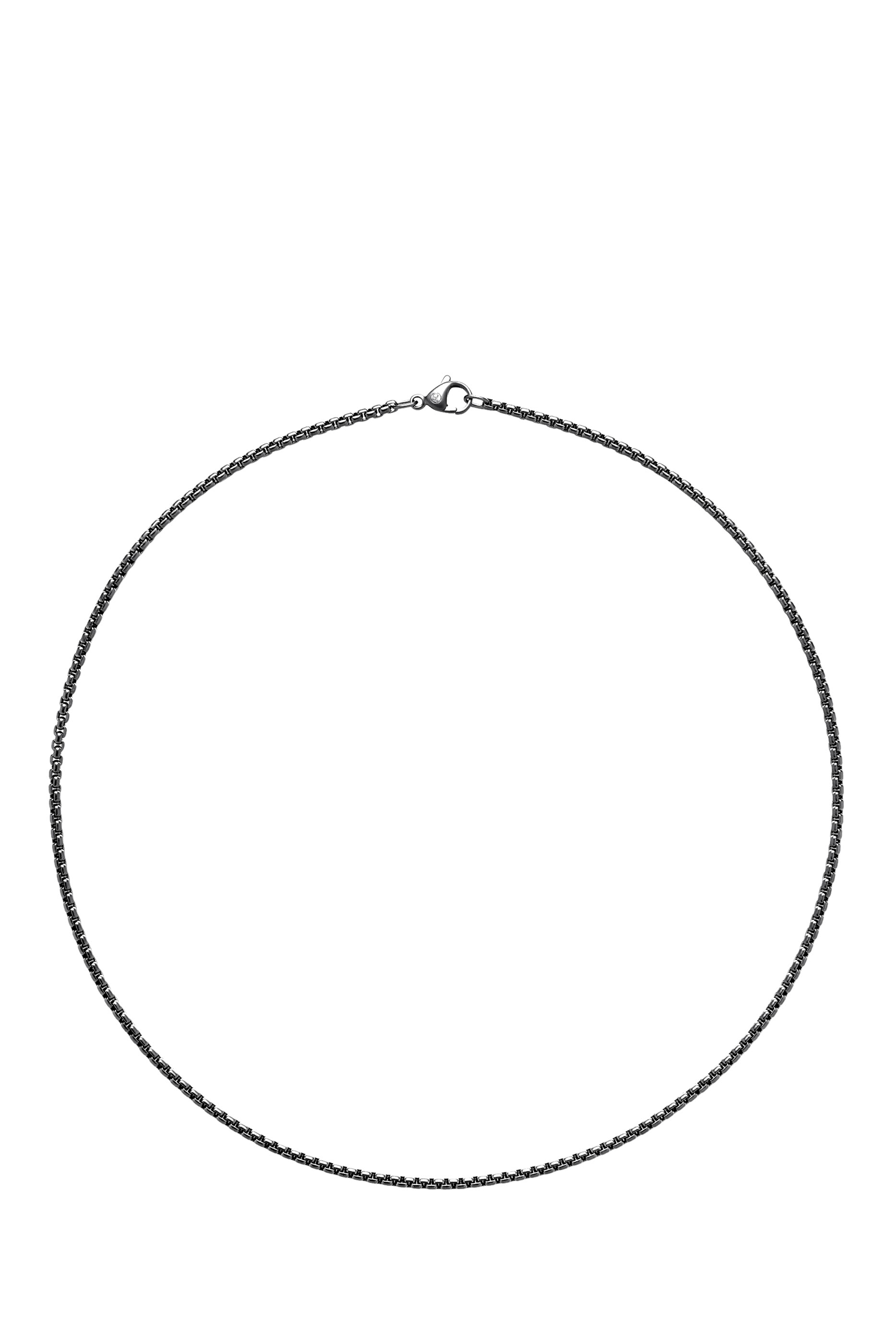 Box Chain Necklace, Stainless Steel