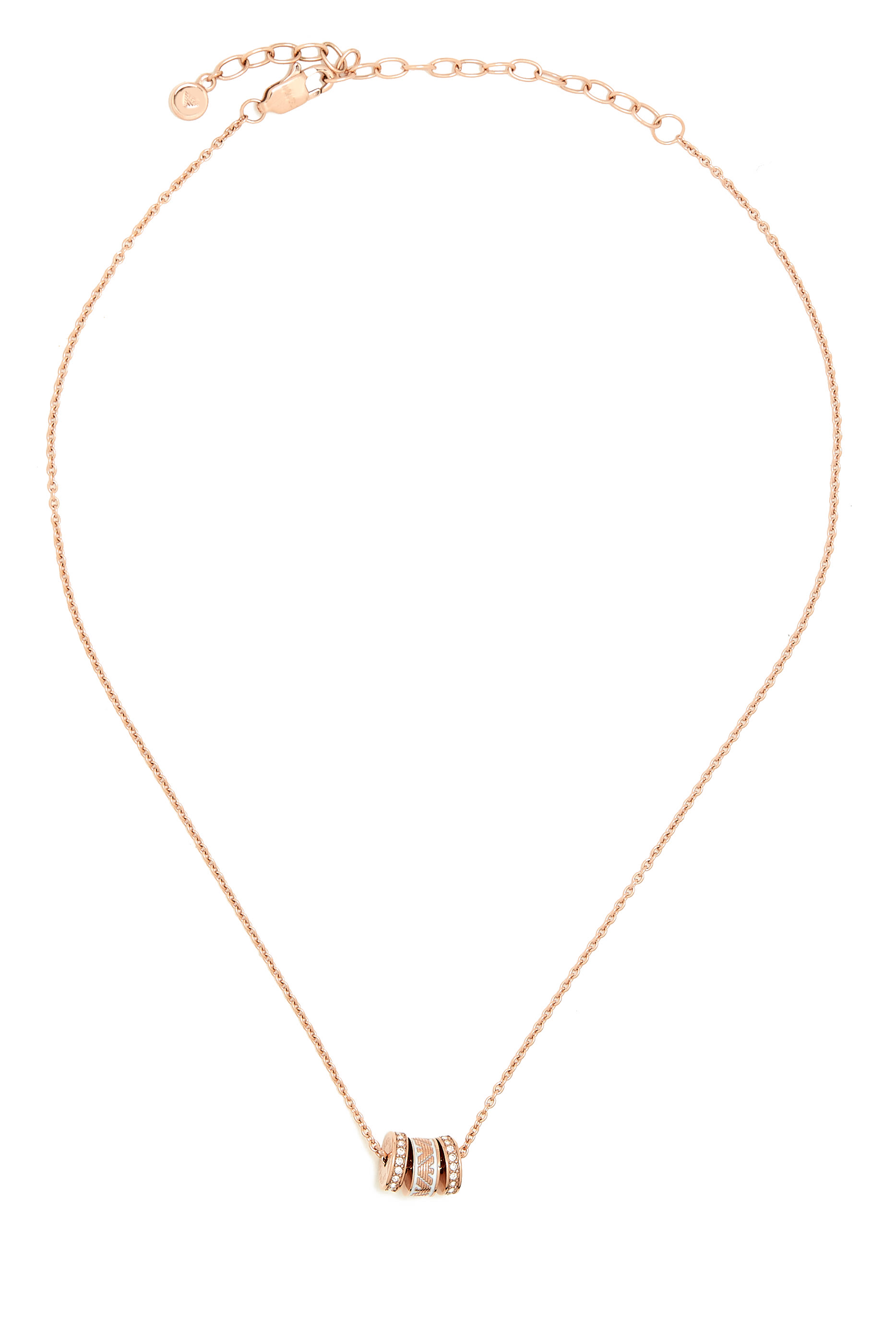 Essential Components Necklace, Stainless Steel