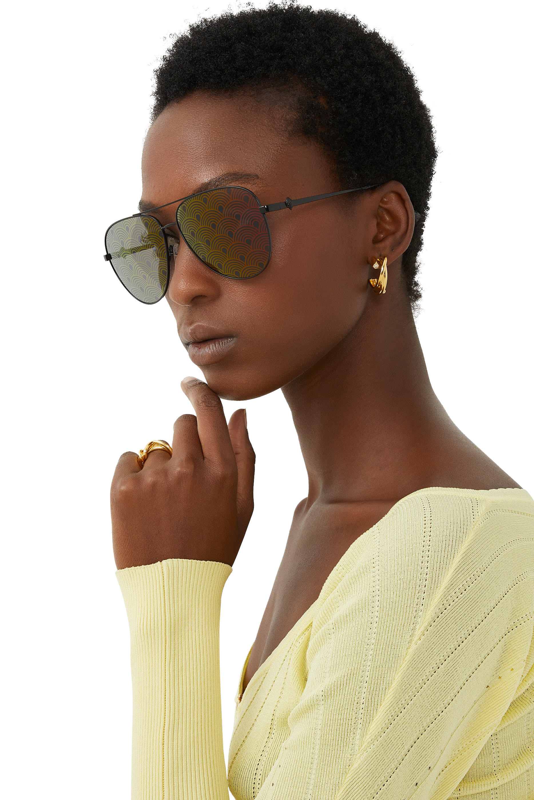 Shoreditch LG Aviator Sunglasses