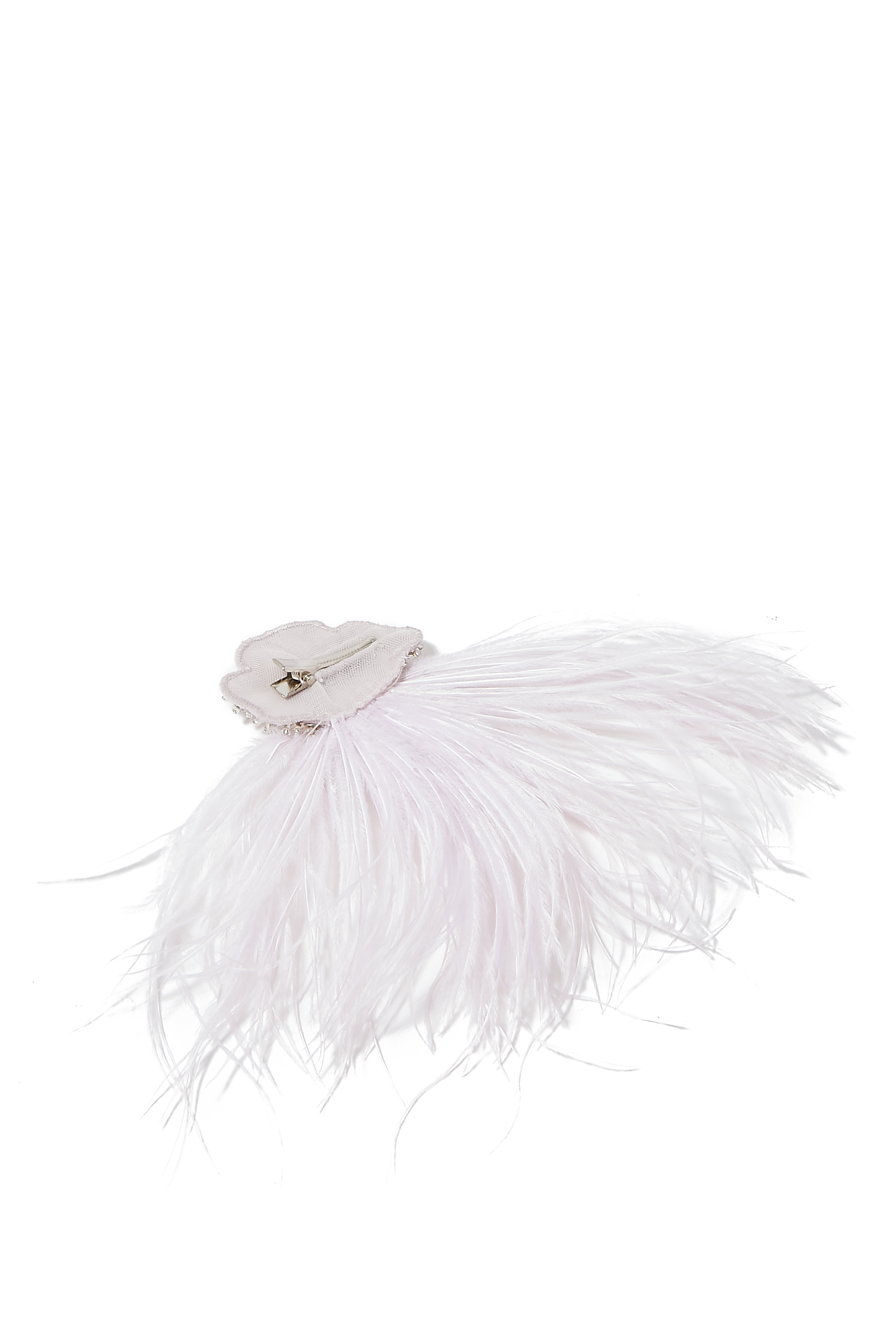 Kids Flower Feather Clip