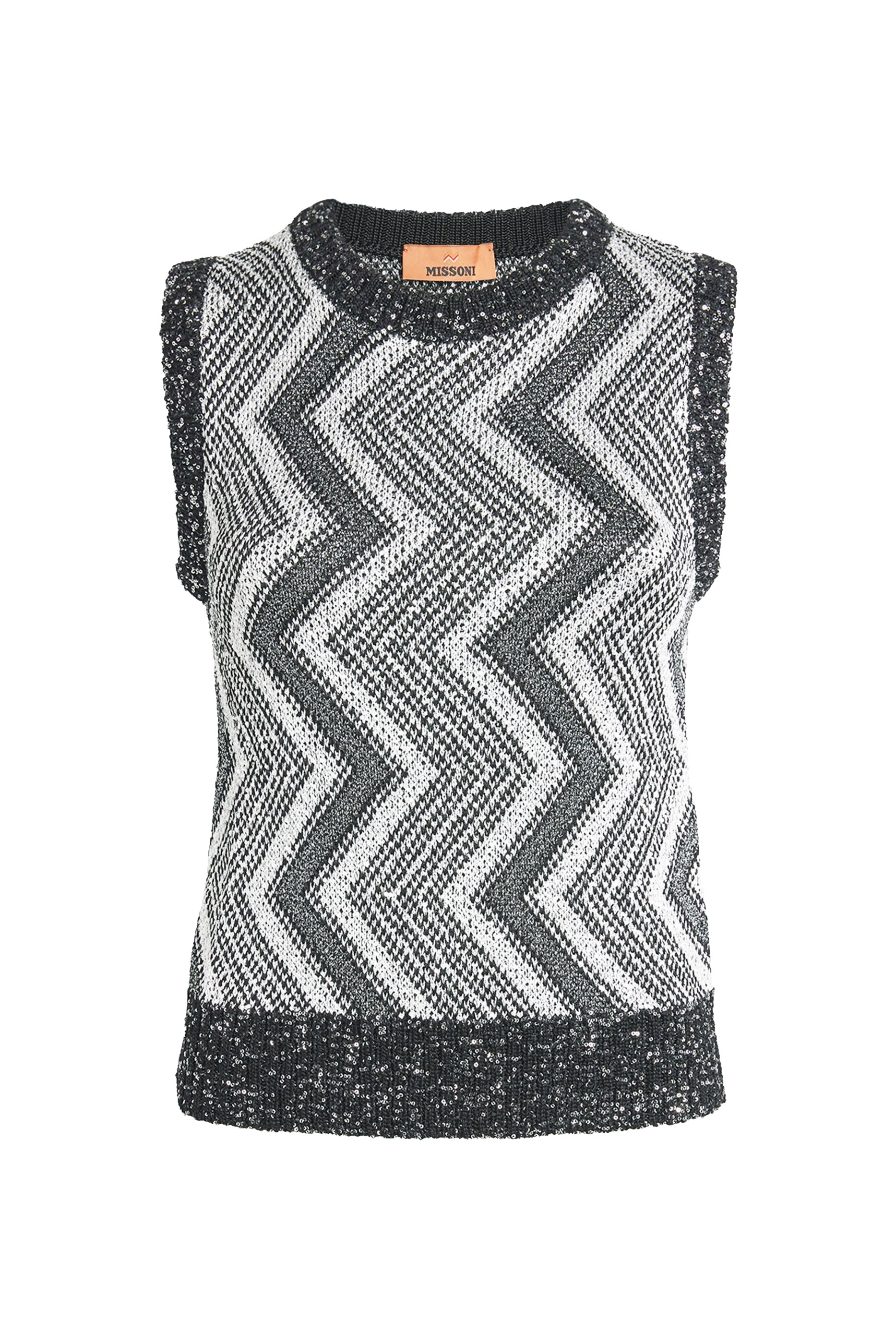 Zigzag Sweater Vest