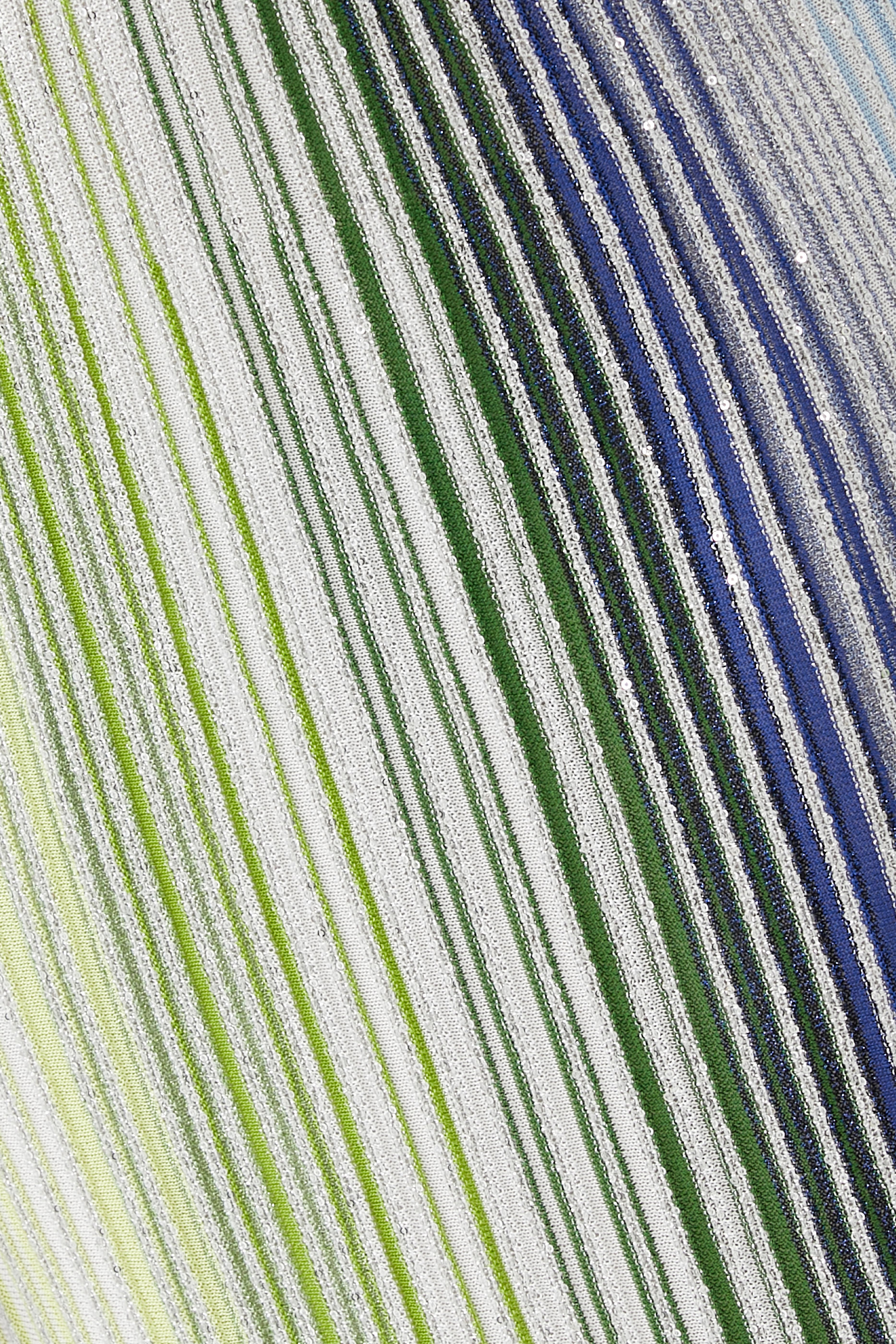 Partialized Knit Sequinned Maxi Skirt