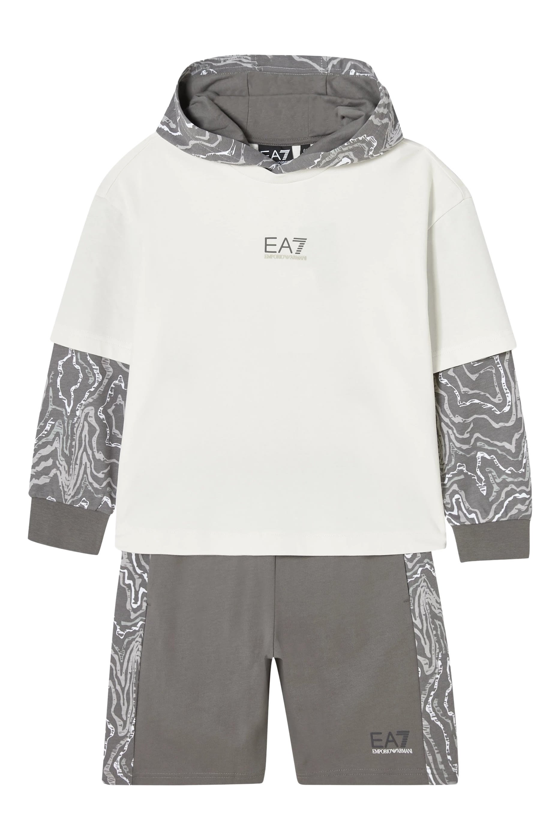 Kids EA7 Visibility Bermuda Shorts