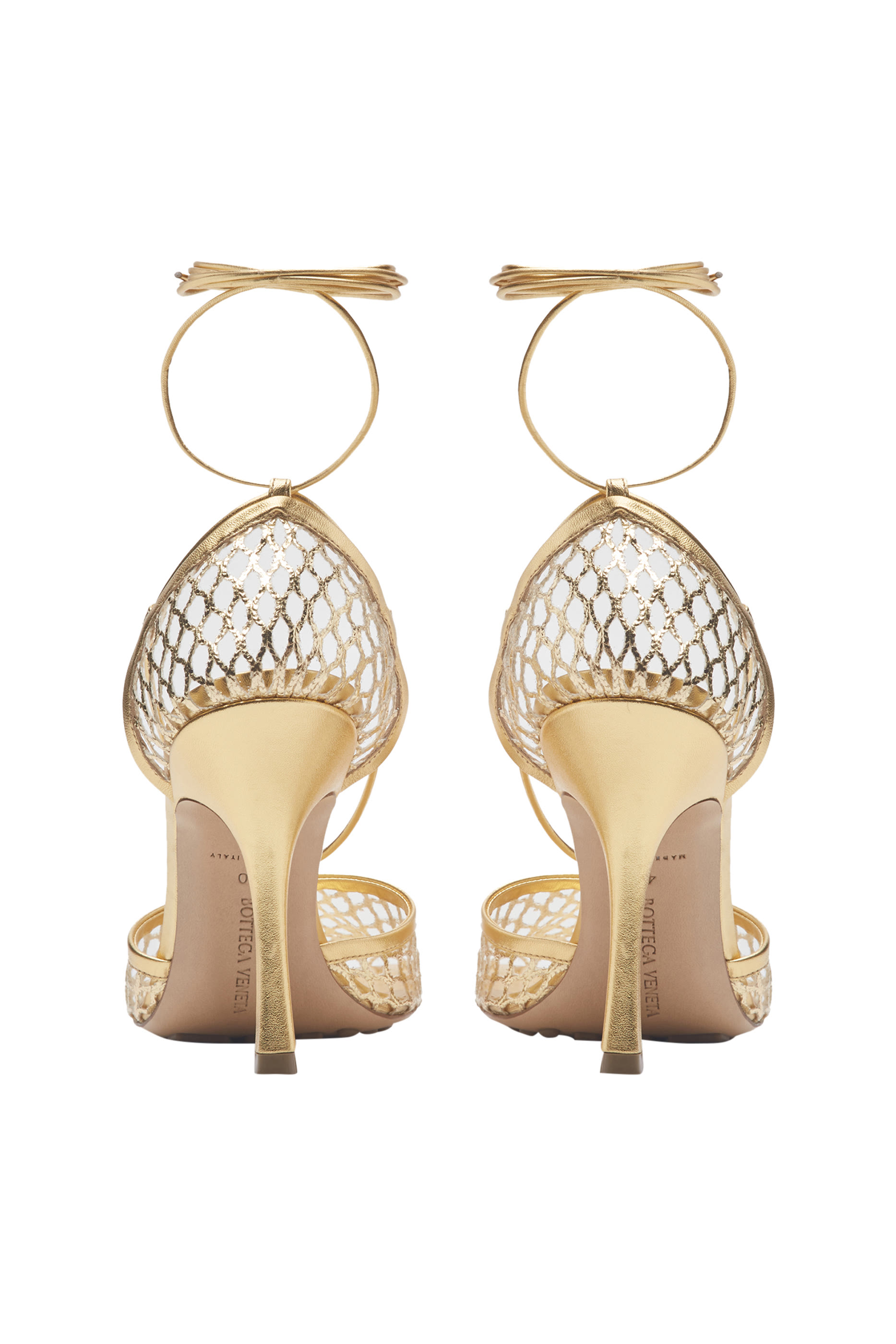 Stretch Leather Sandals