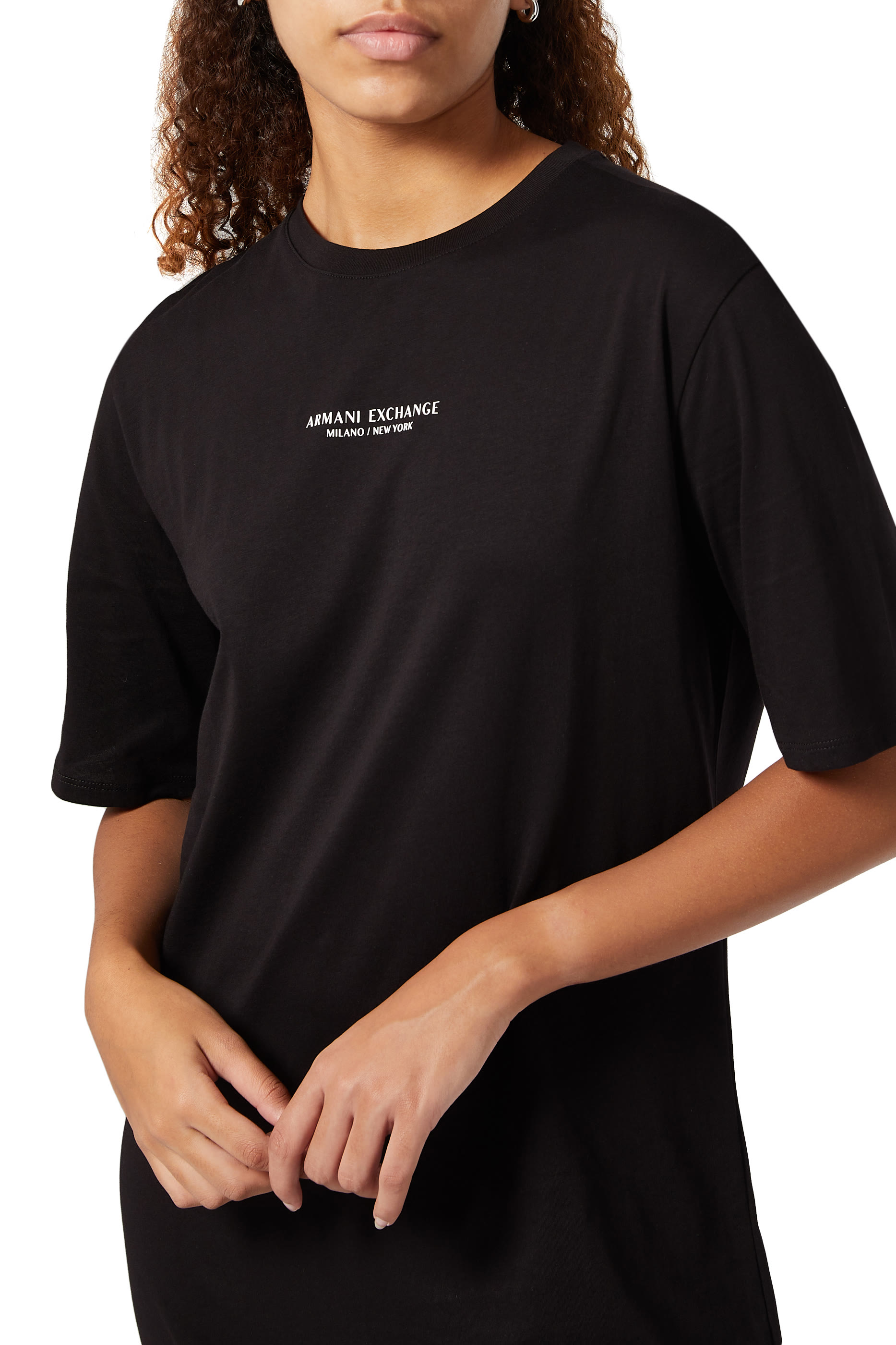 Logo T-shirt Dress in Jersey