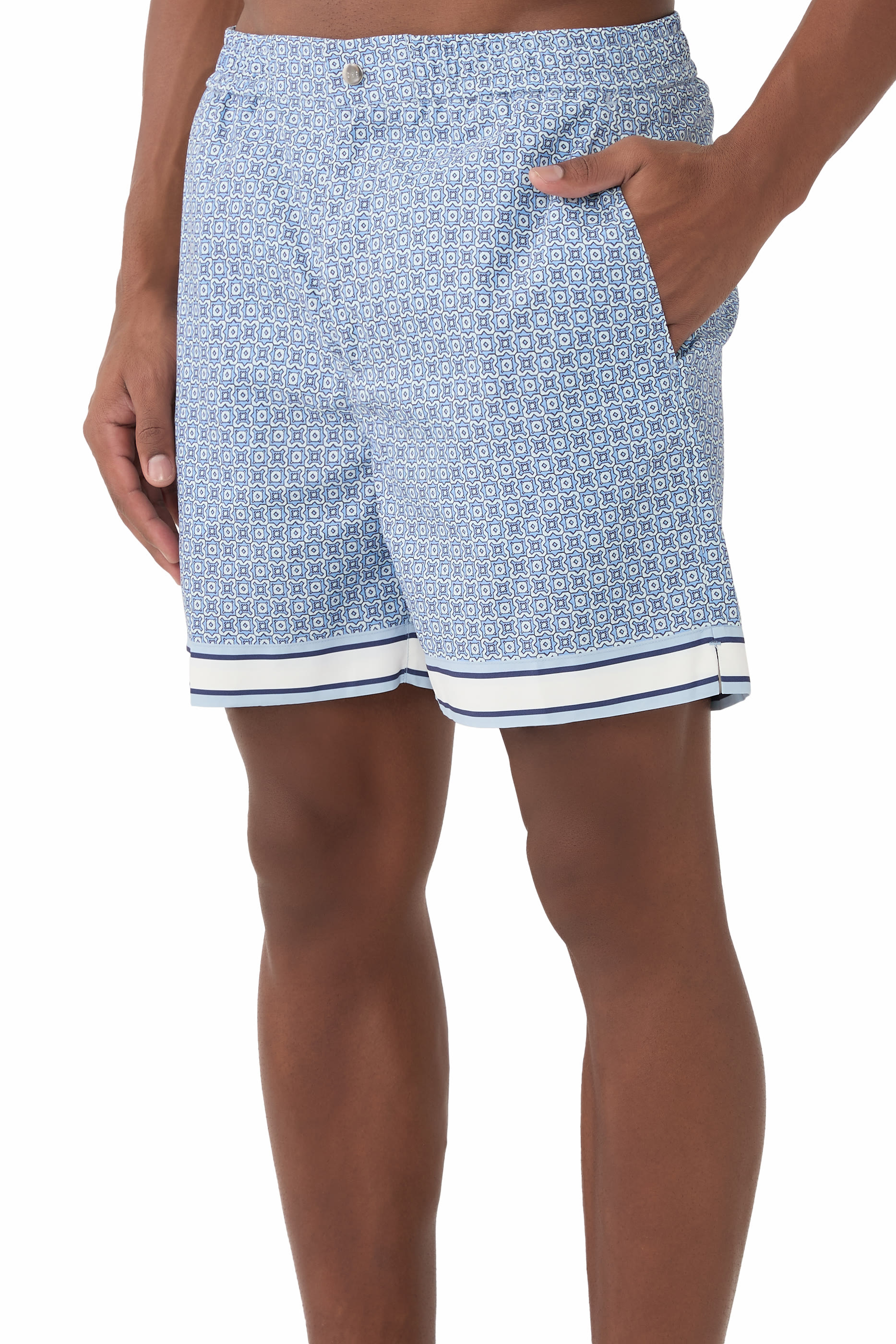 Ramon Printed TENCEL™ Valbonne Shorts