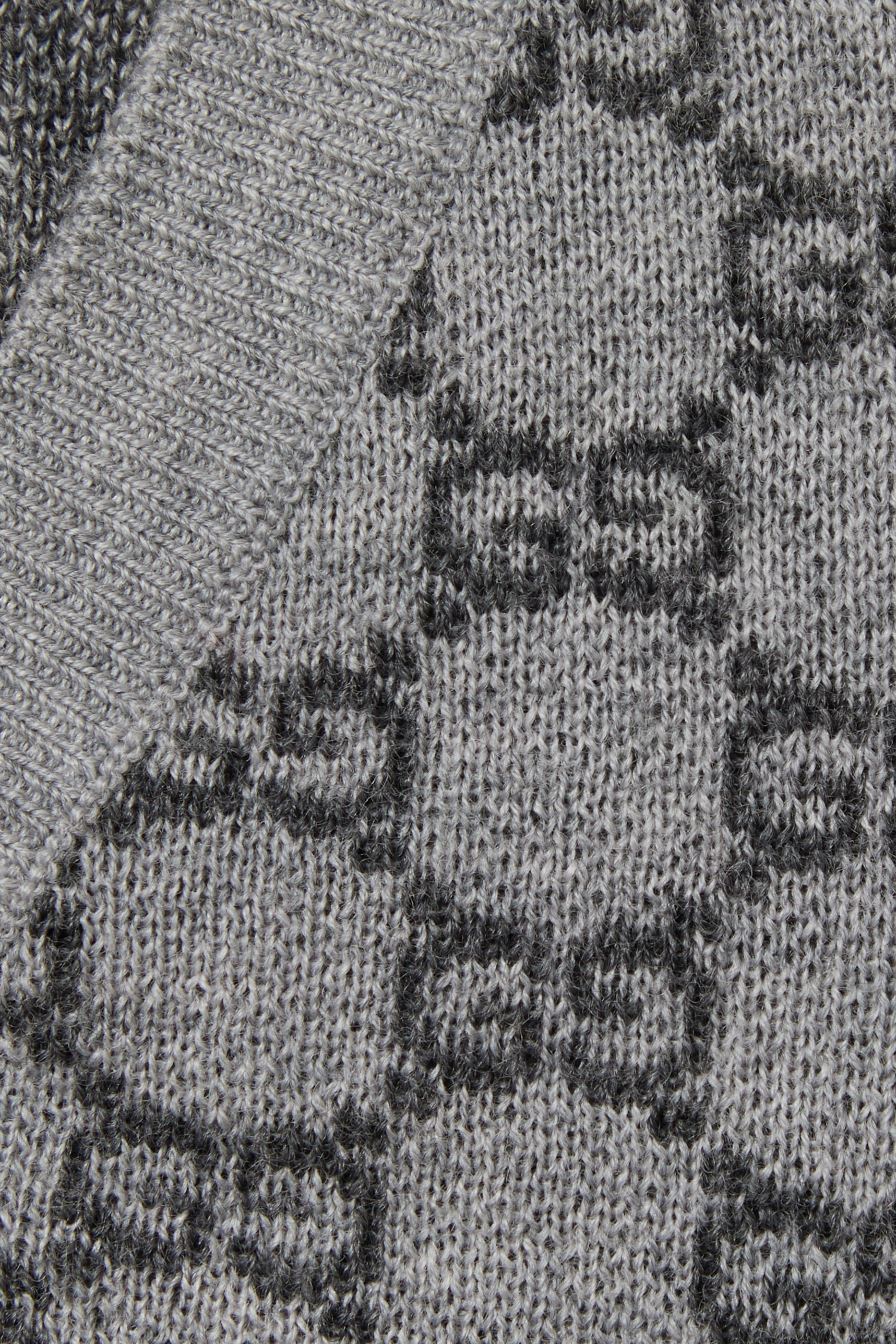 Kids GG Wool Jacquard Cardigan 