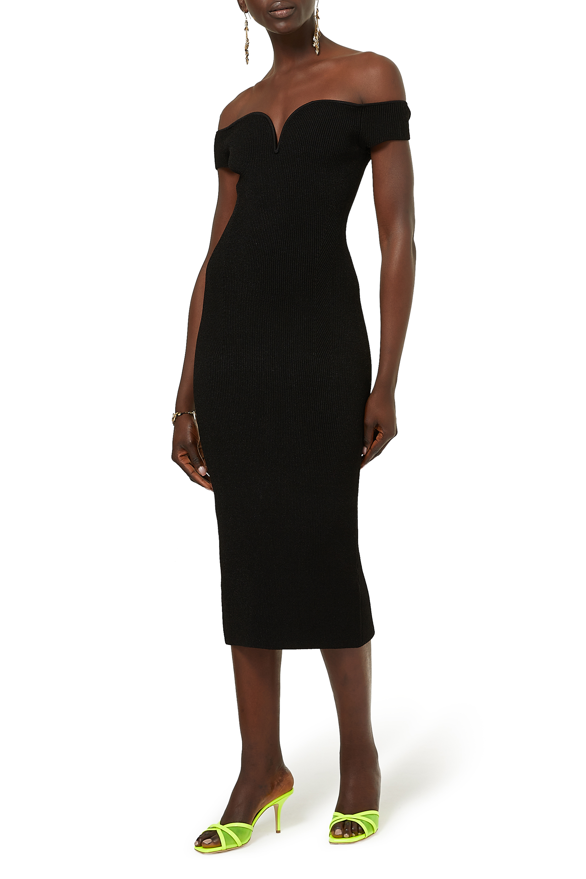 Buy Galvan Grace Midi Dress for Womens | Bloomingdale's UAE
