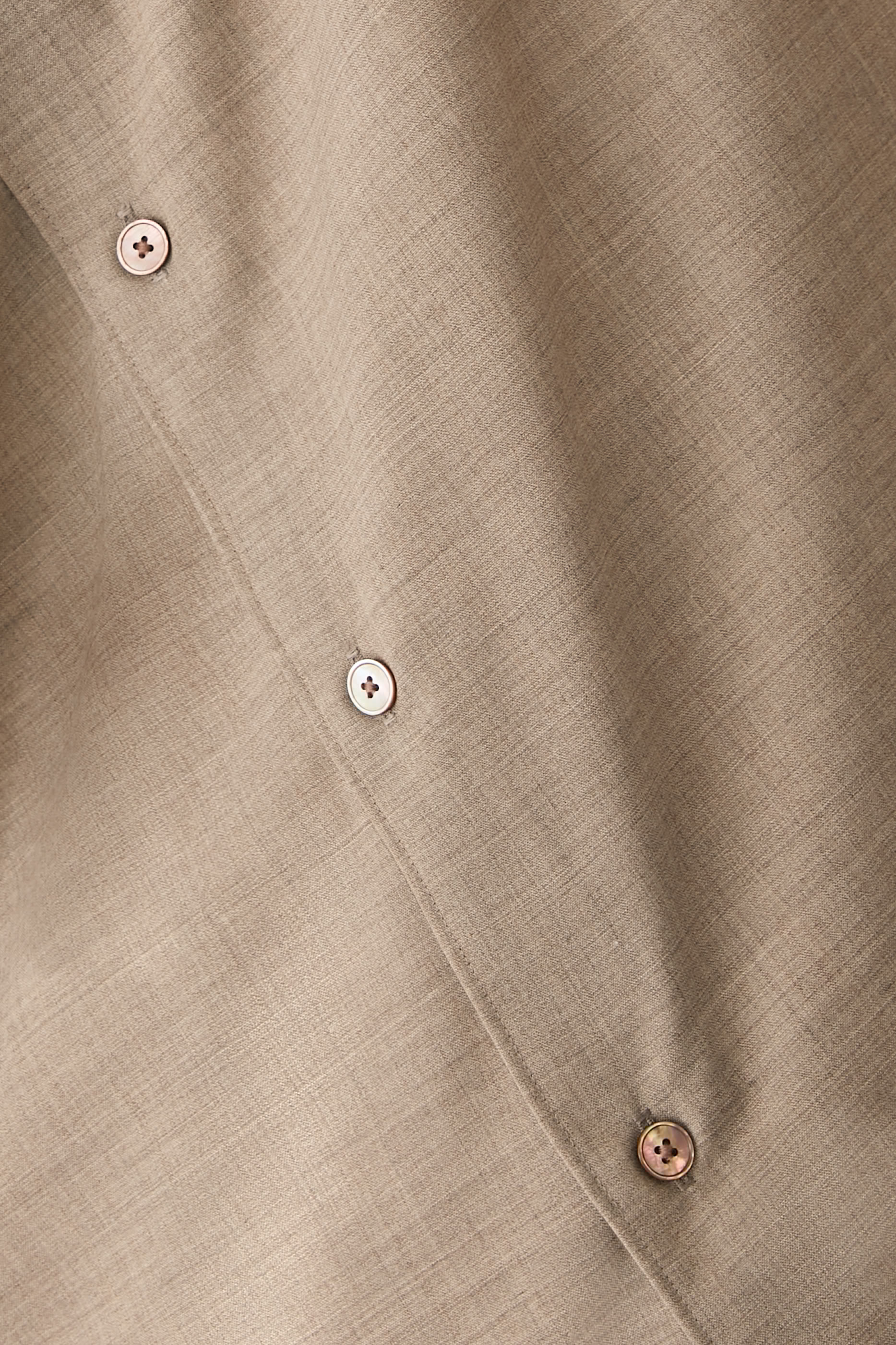 Super Fine Tropical Wool Shirt