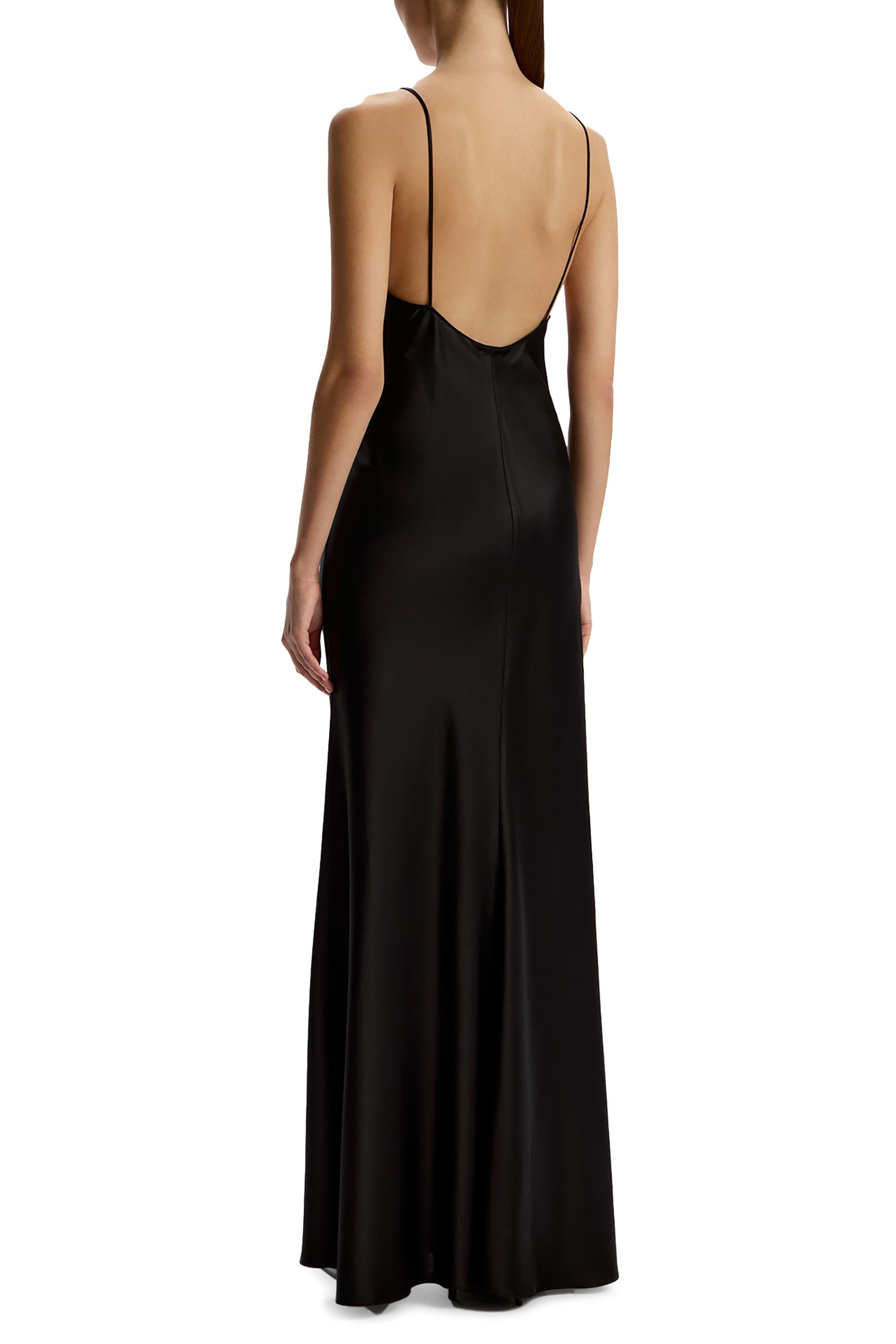 Slip Maxi Dress in Satin
