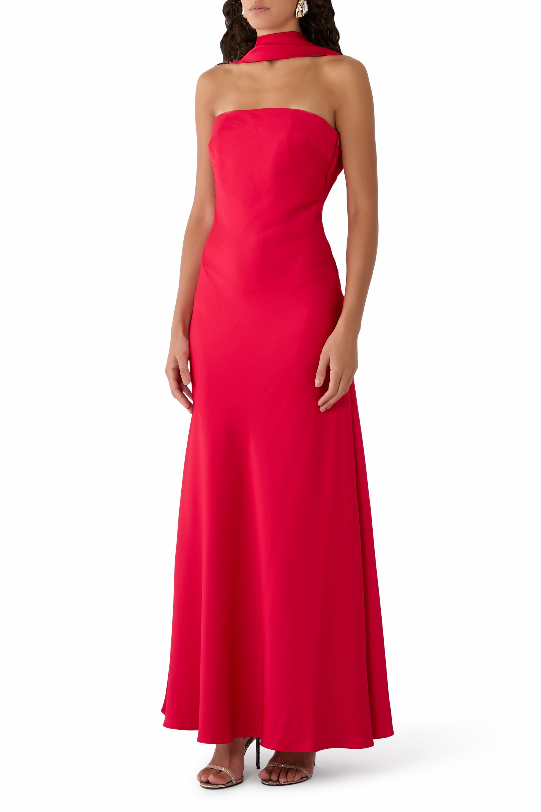 Vali Crepe Gown