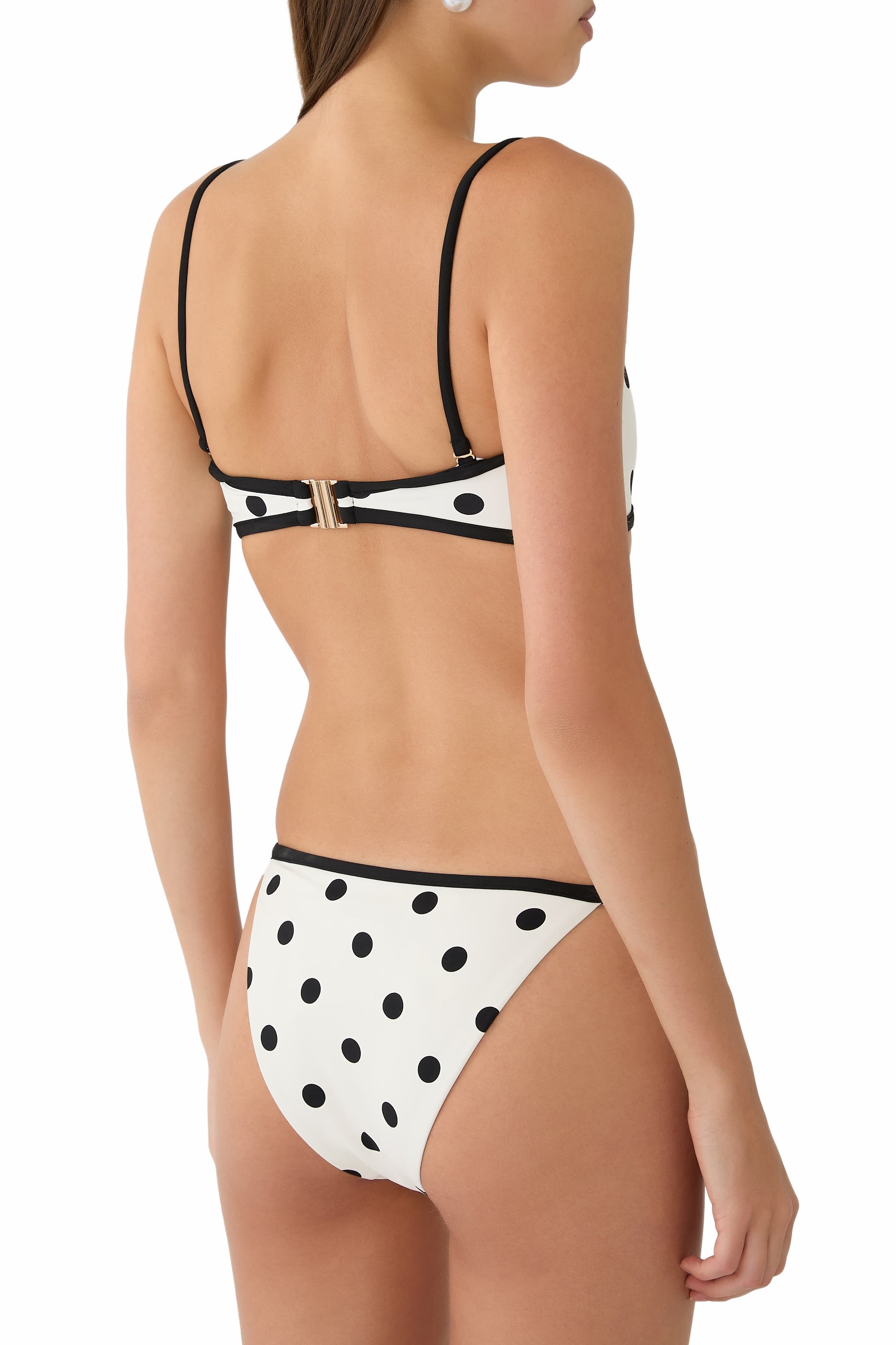 Polka Dot Bikini Top