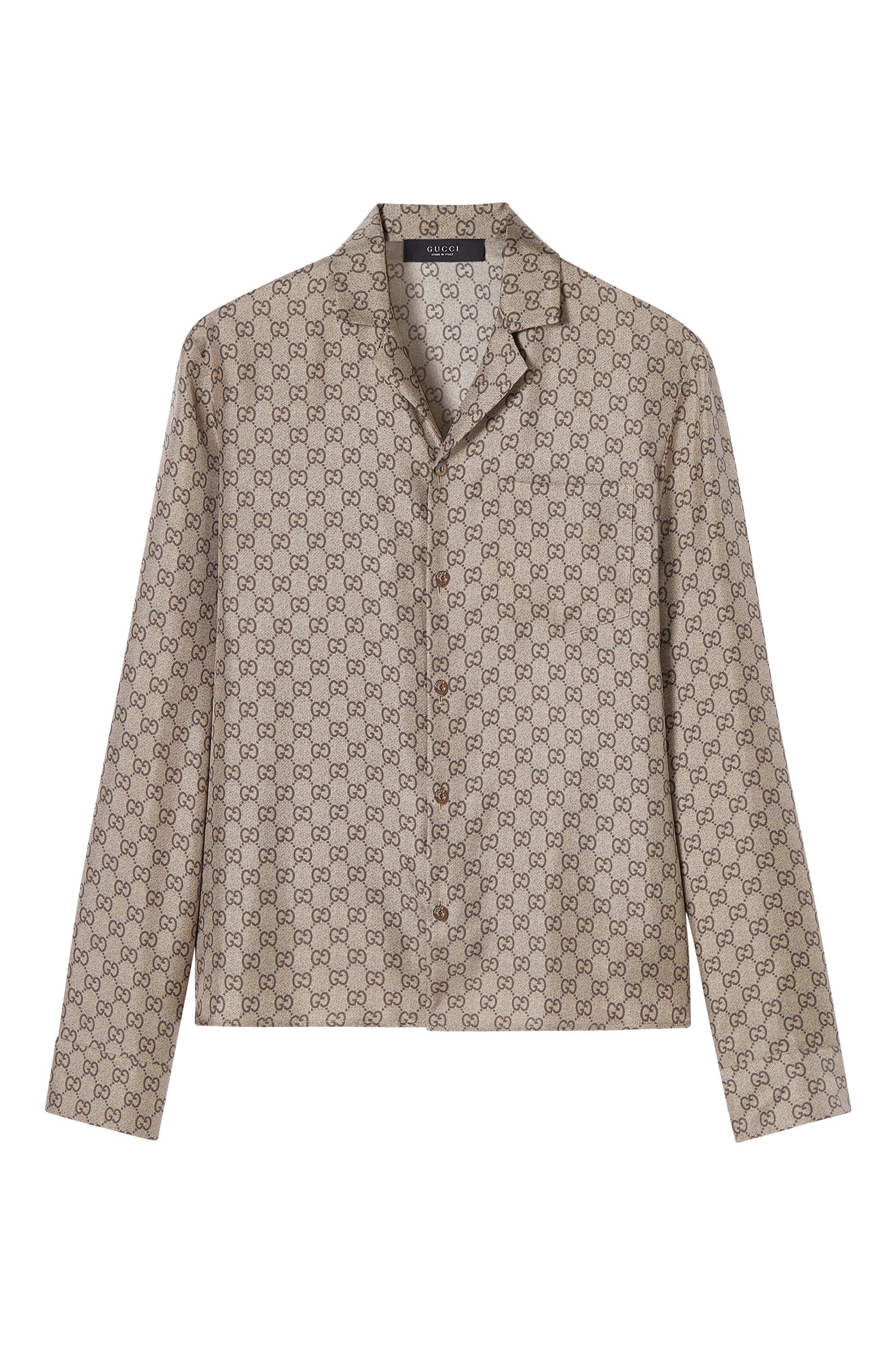 All-Over GG Print Bowling Shirt