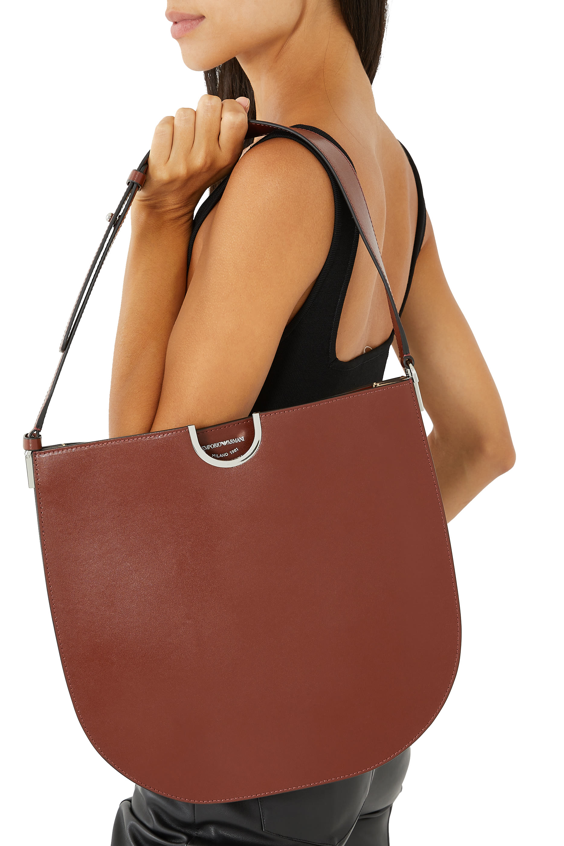 Palmellato Leather Hobo Bag