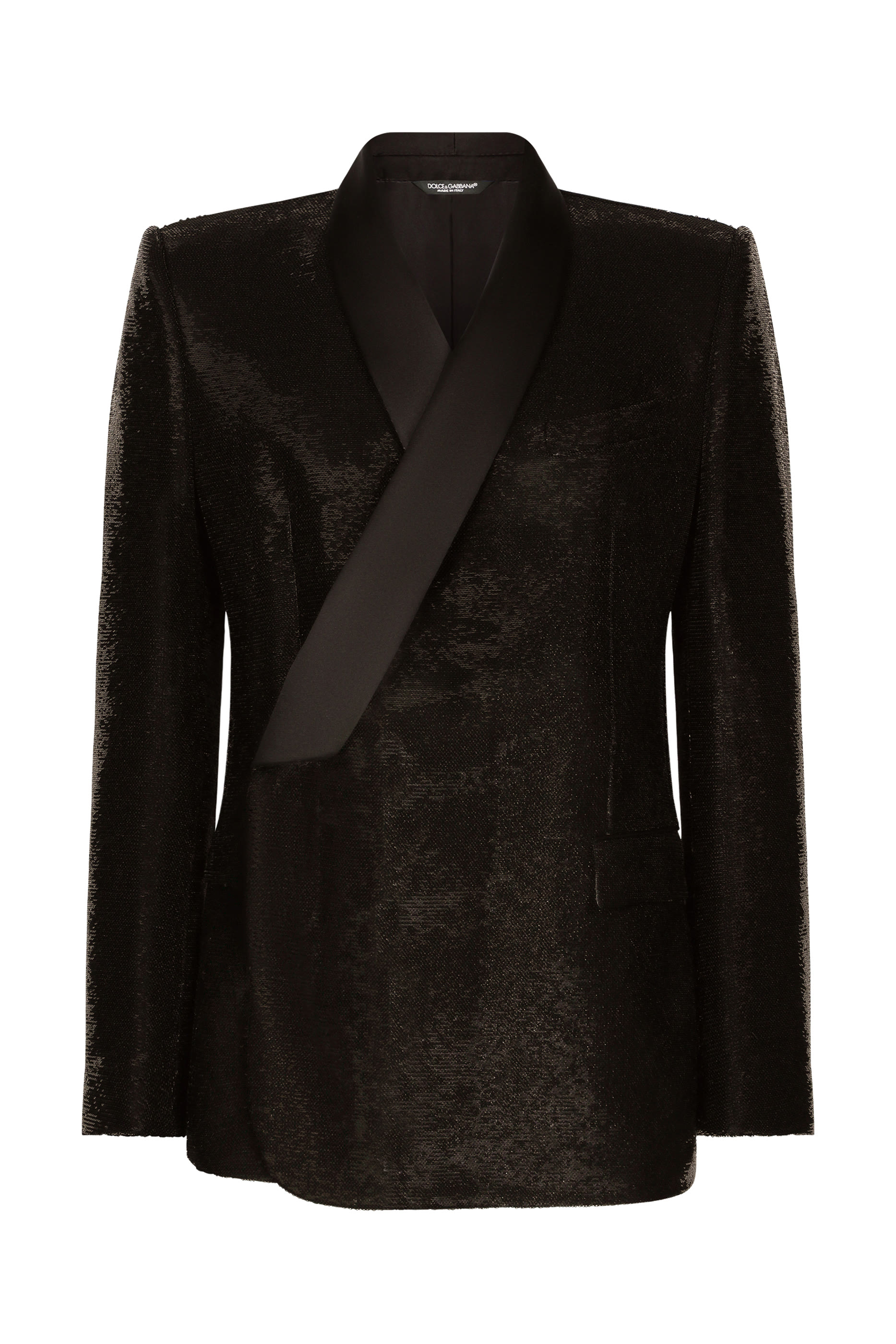 Sequined Double-Breasted Sicilia-Fit Tuxedo Jacket