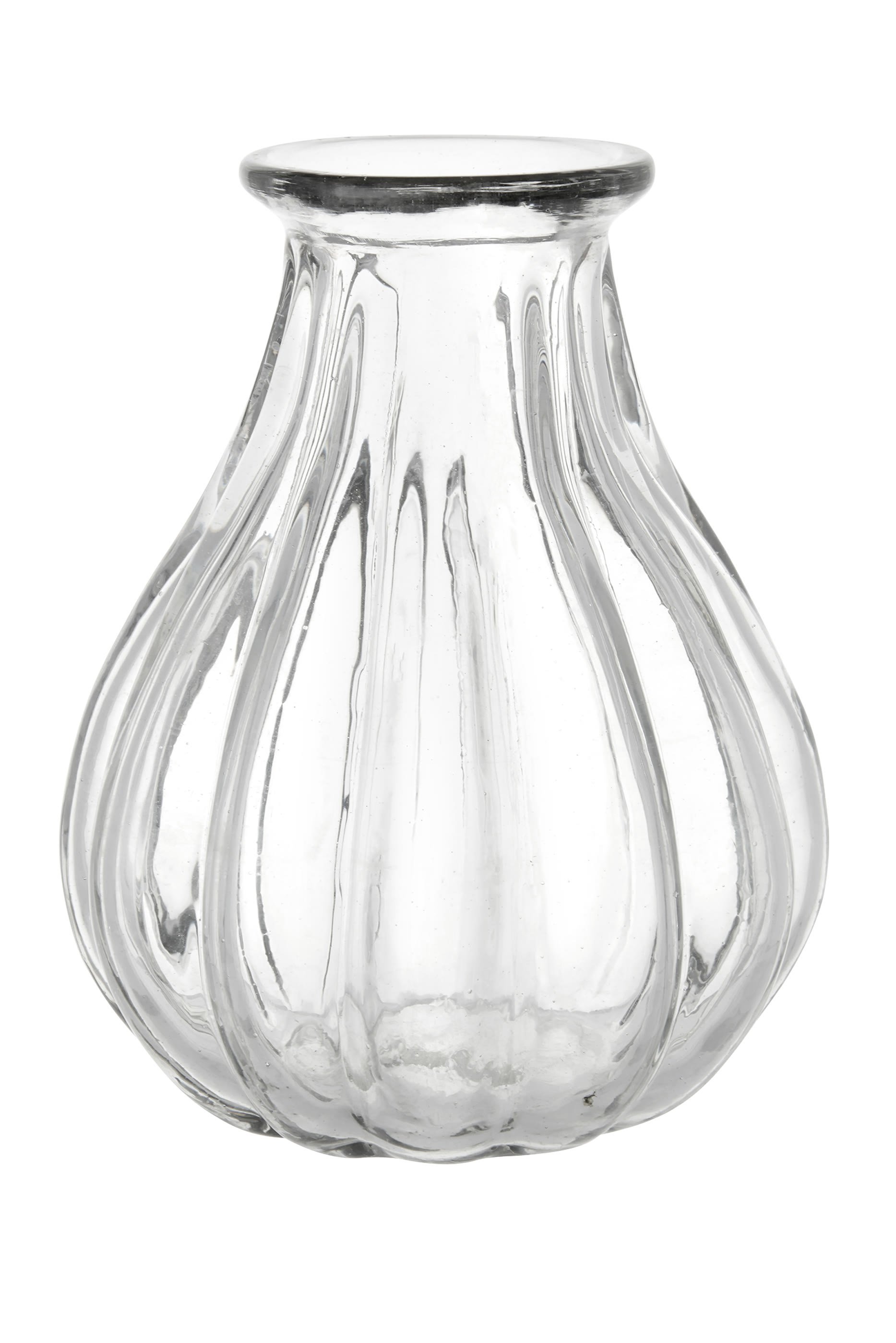 Ribbed Vase