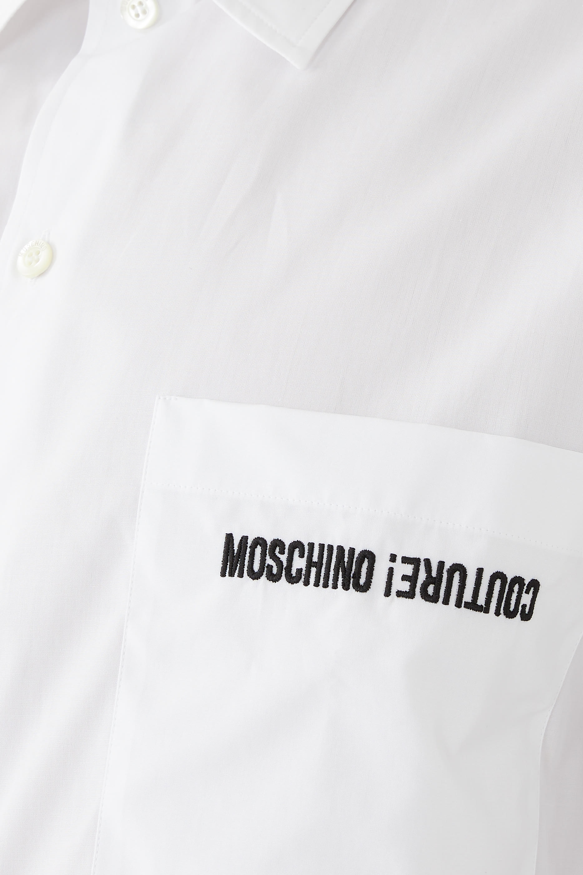 Upside Down Cotton Polo Shirt