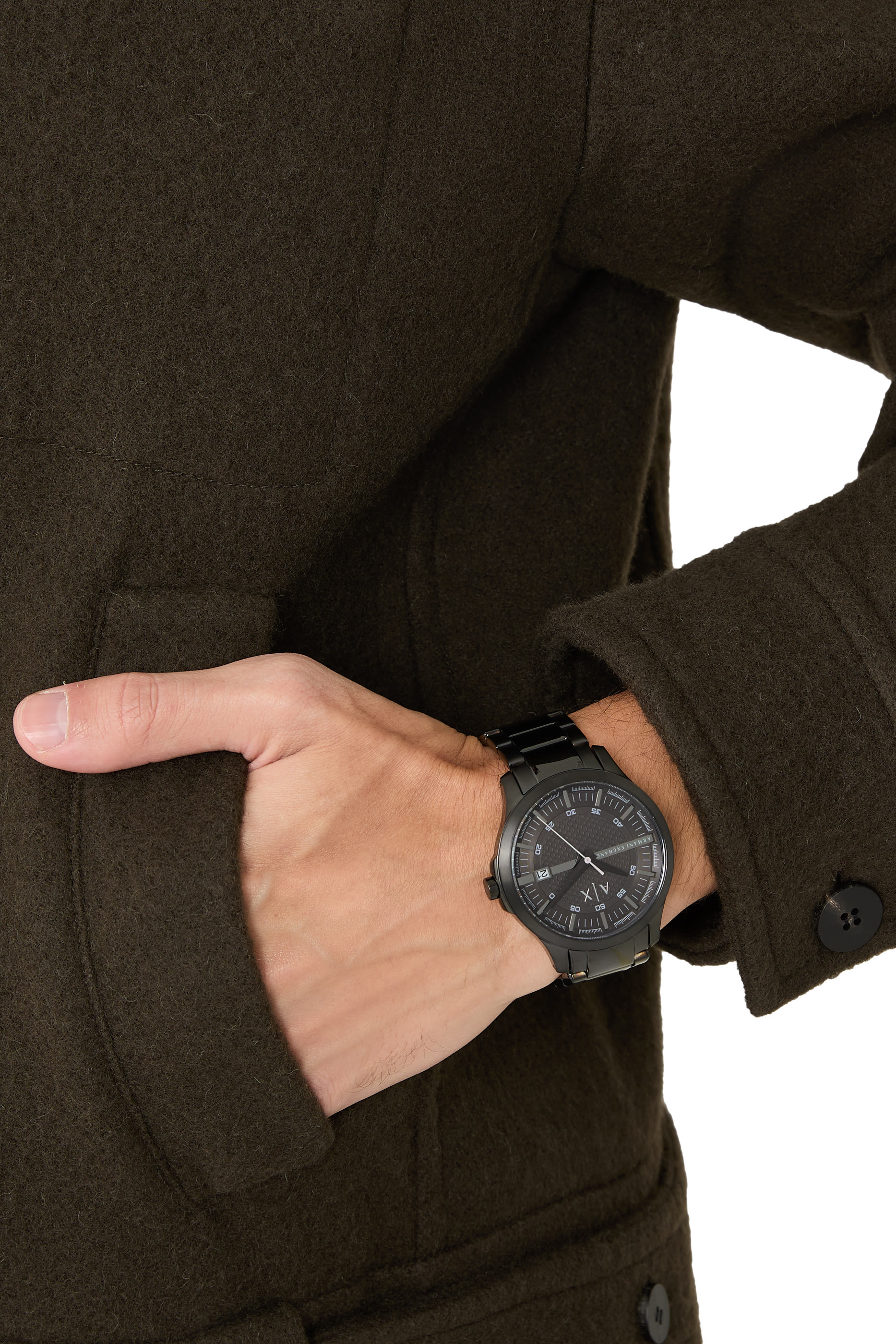 Hampton Quartz Watch, 46mm