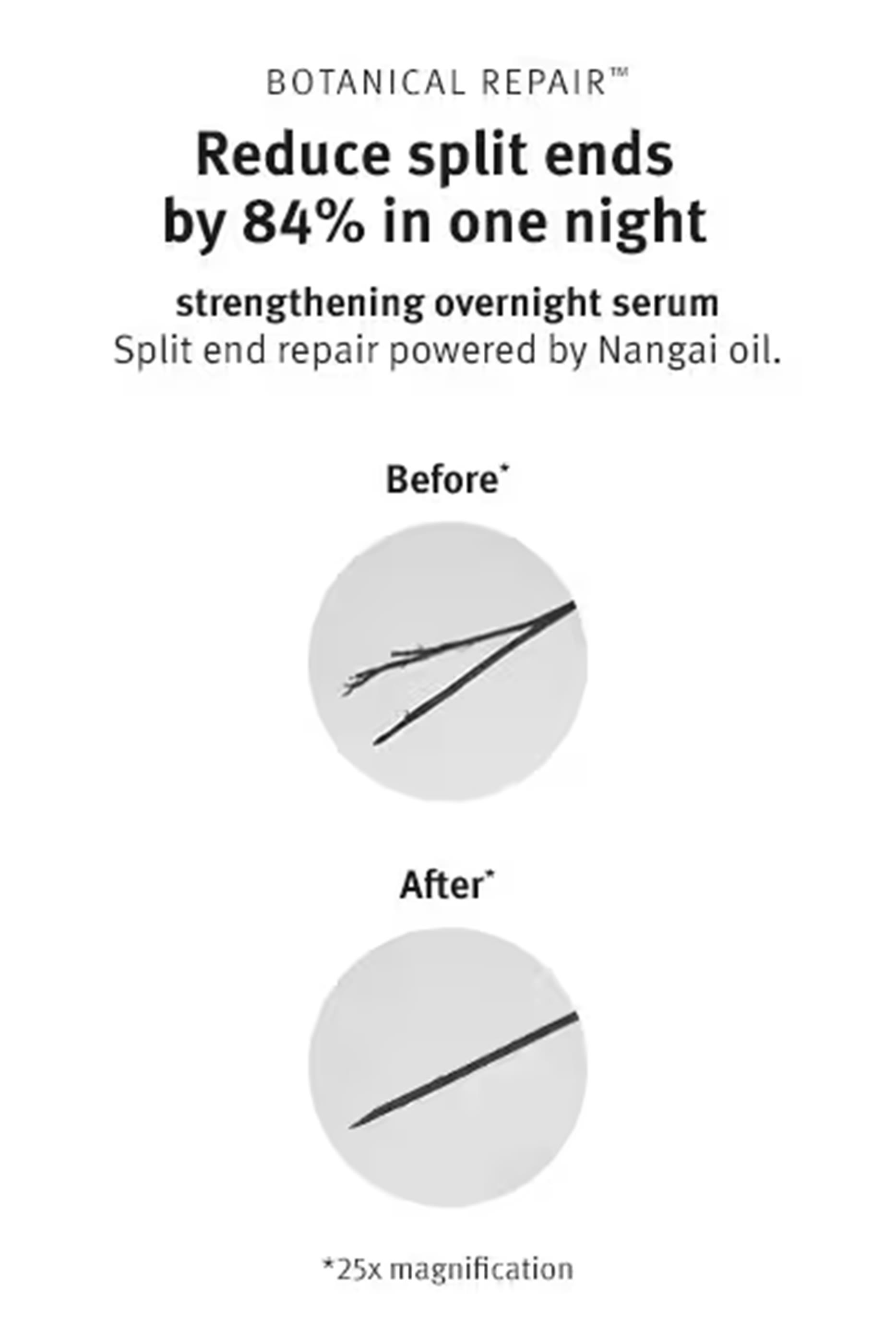 Botanical Repair Strengthening Overnight Hair Serum