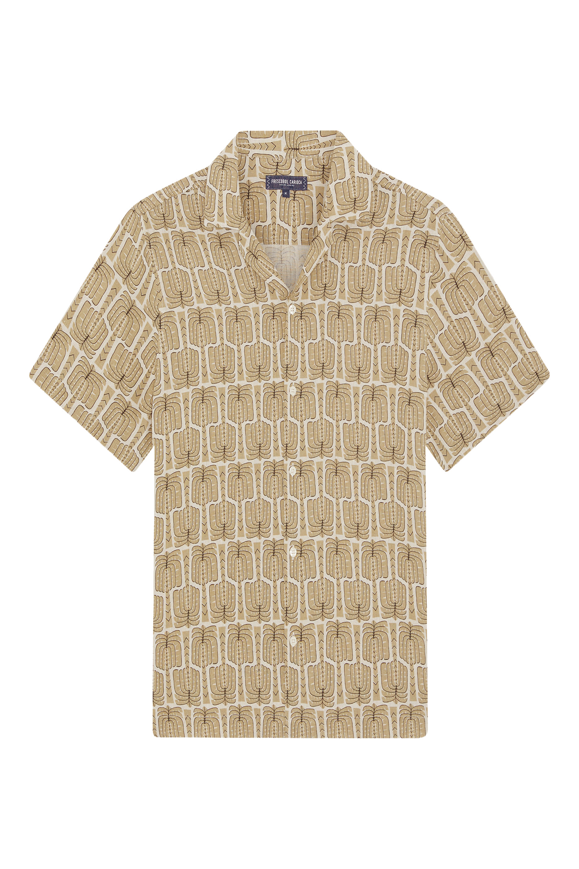 Roberto Palmeira Printed Linen Shirt