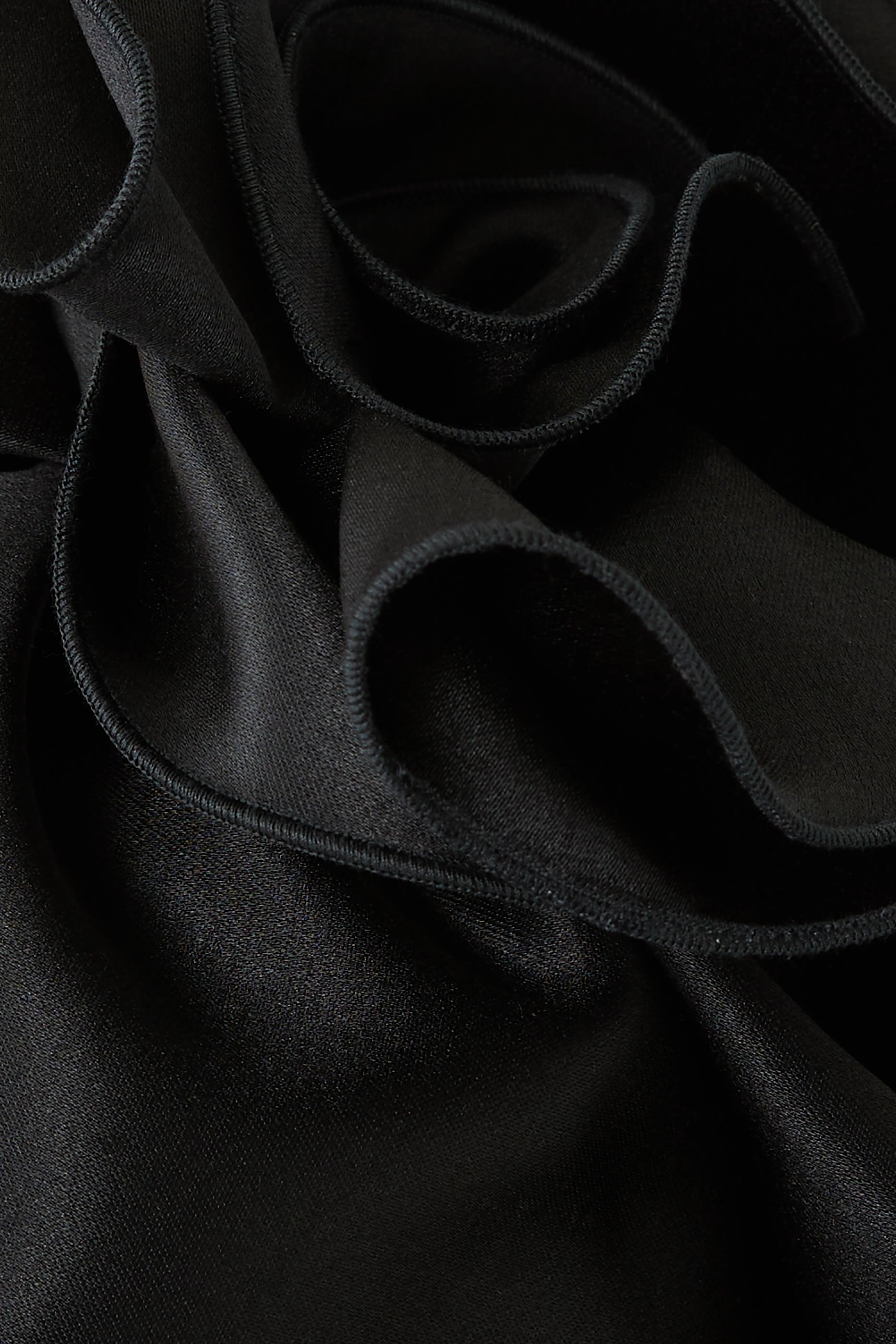 Classic Shirred Flower Blouse