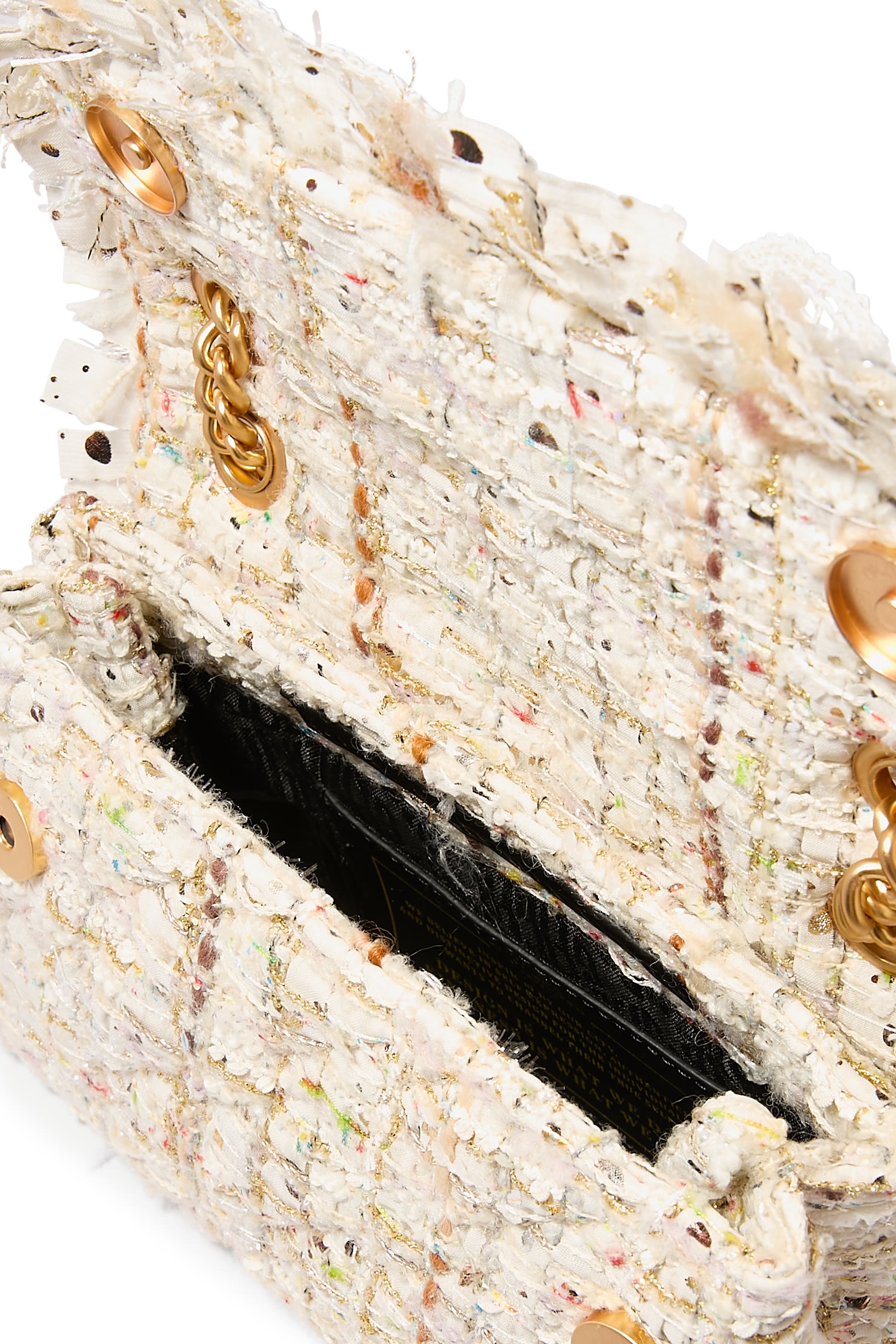 Mini Tweed Kensington Bag