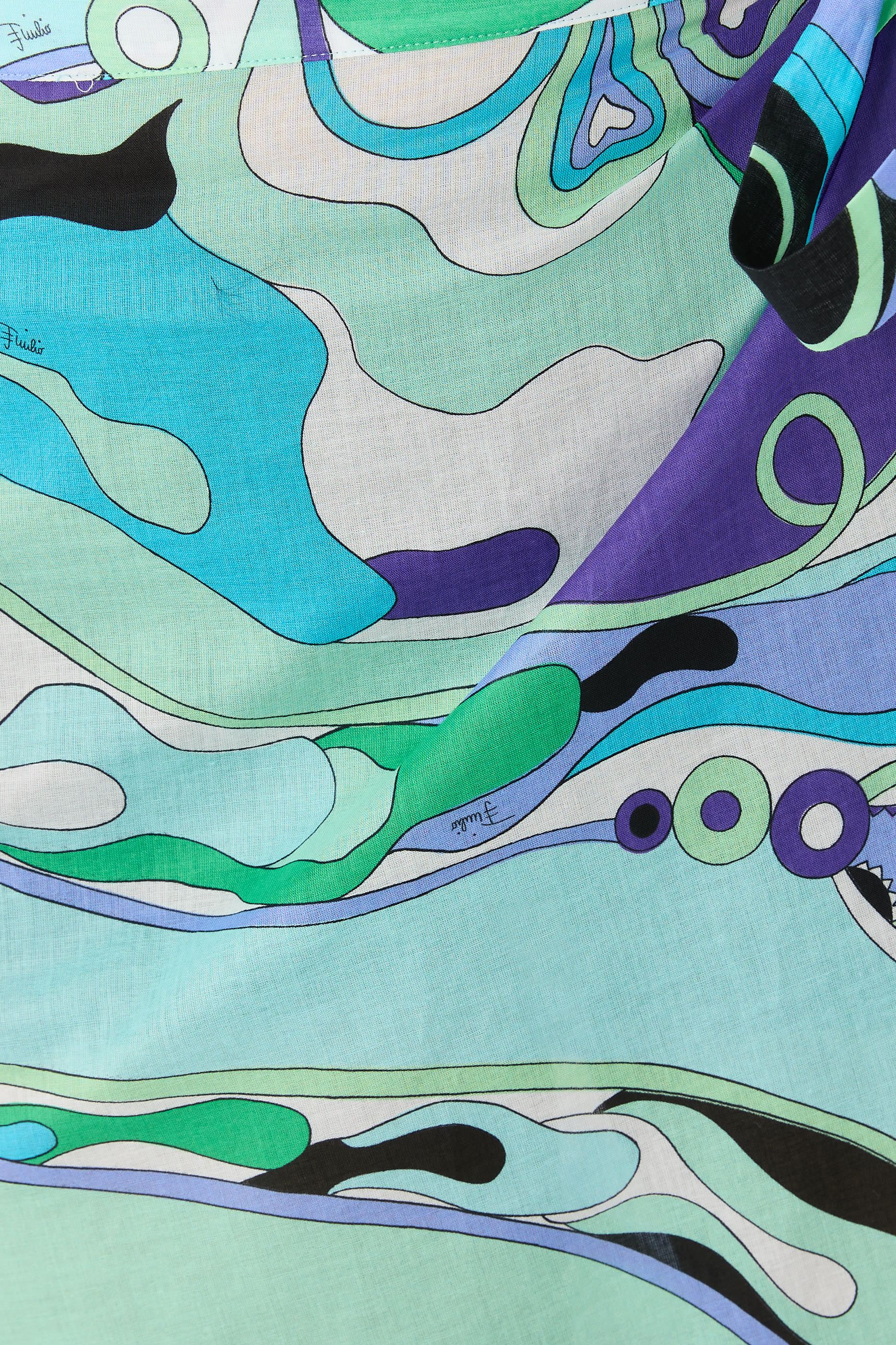 Orchidee Print Cotton Sarong