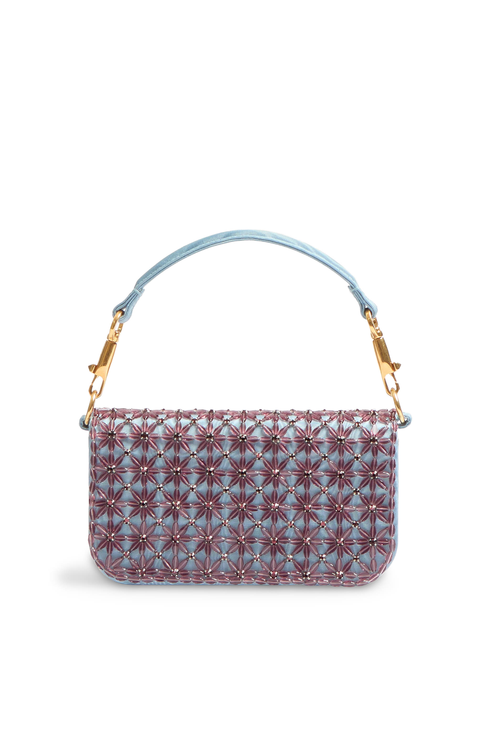 Locò Small Shoulder Bag Embroidered with Jewel Logo