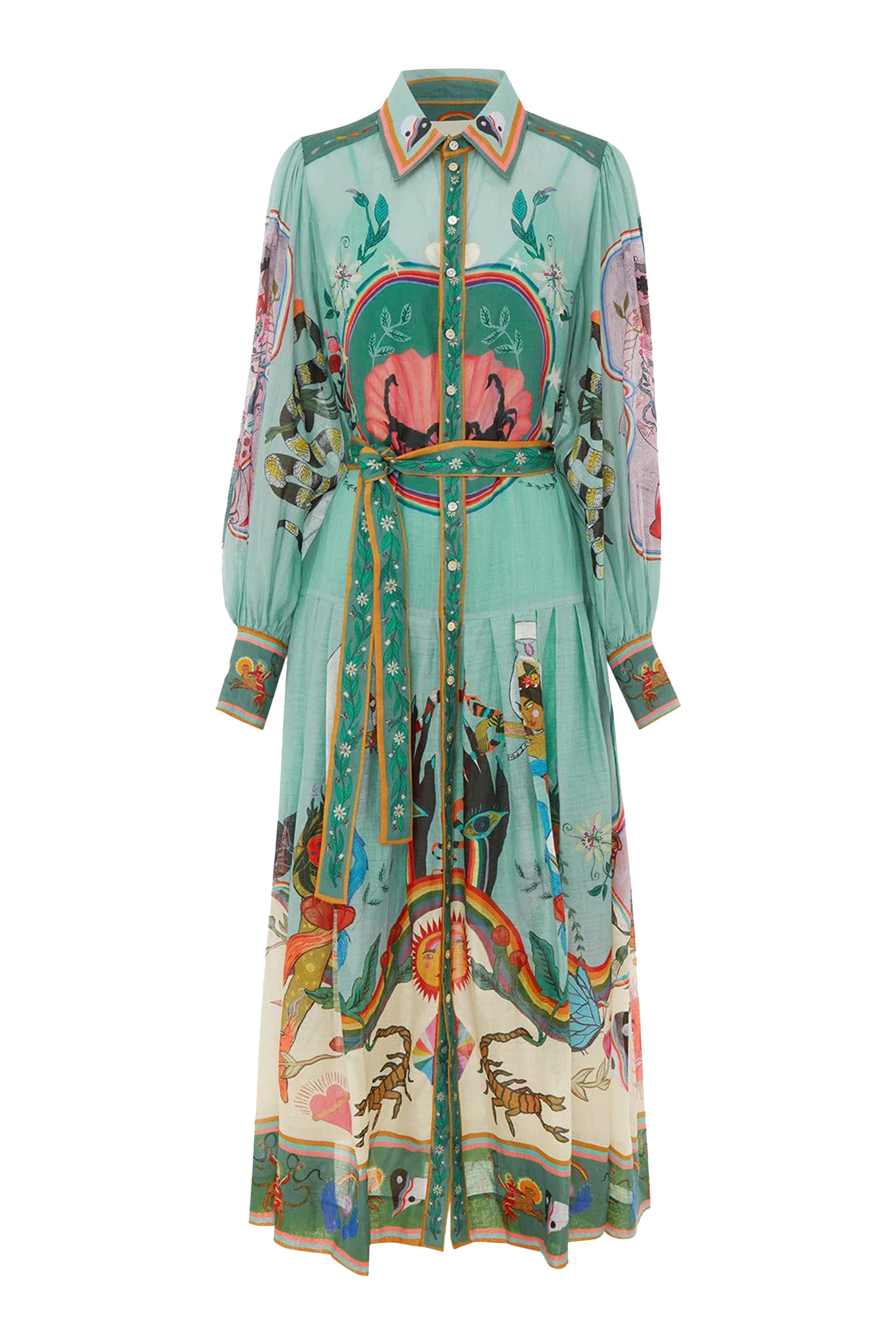 Evergreen Shirt Dress