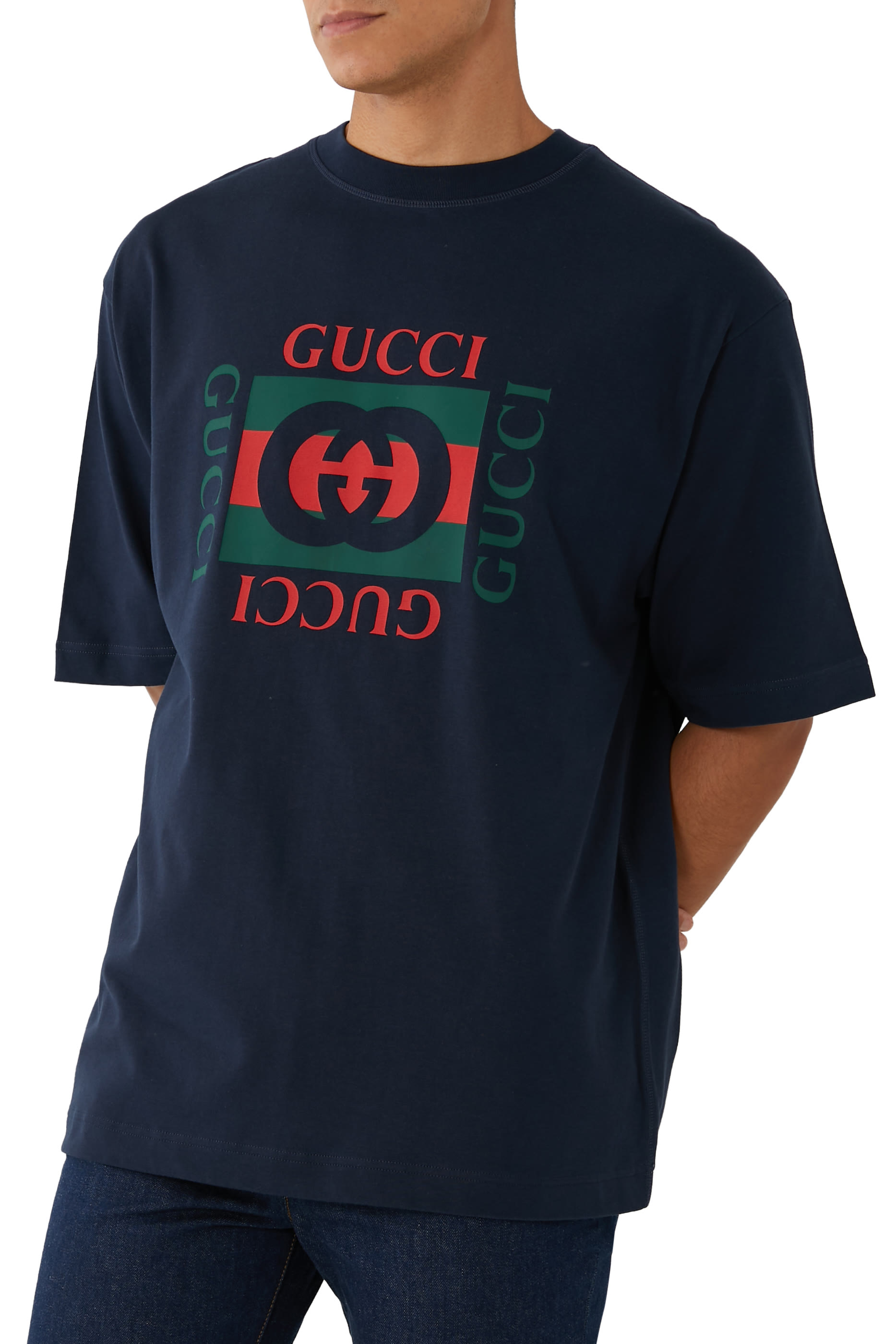 Logo-Print Cotton Jersey T-Shirt