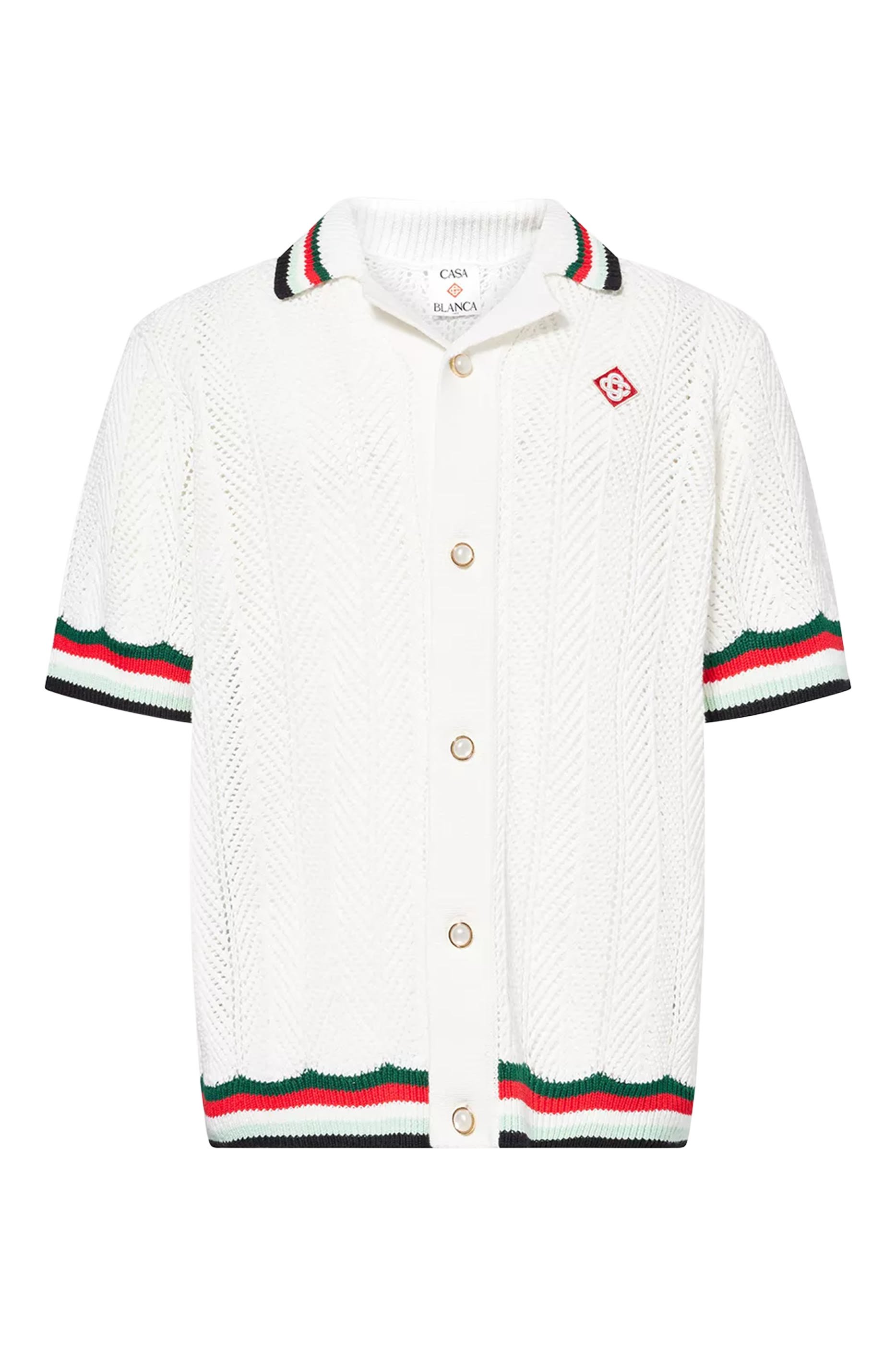 Montagne Ondulée Crochet Shirt 