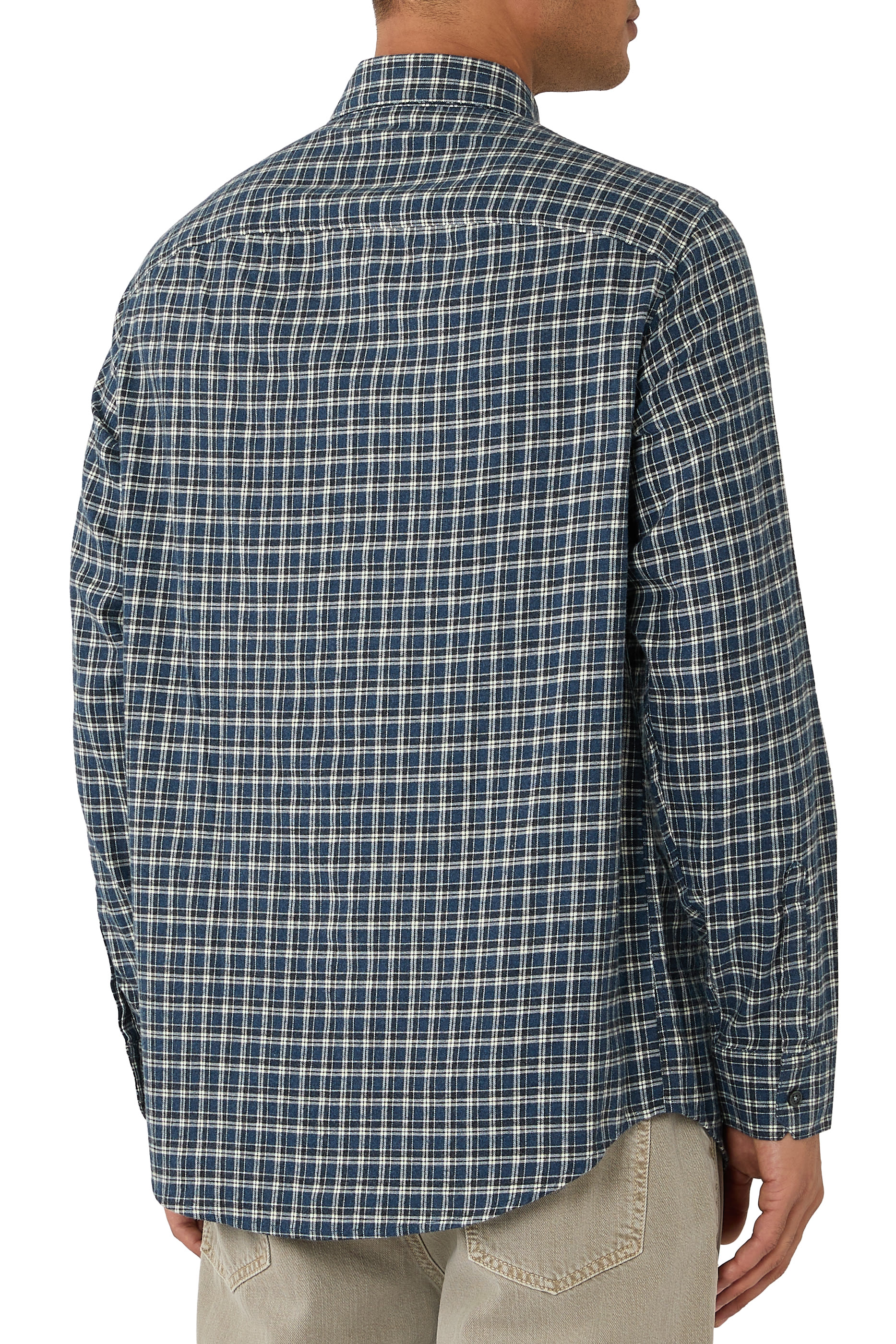 AX Logo Checked Shirt