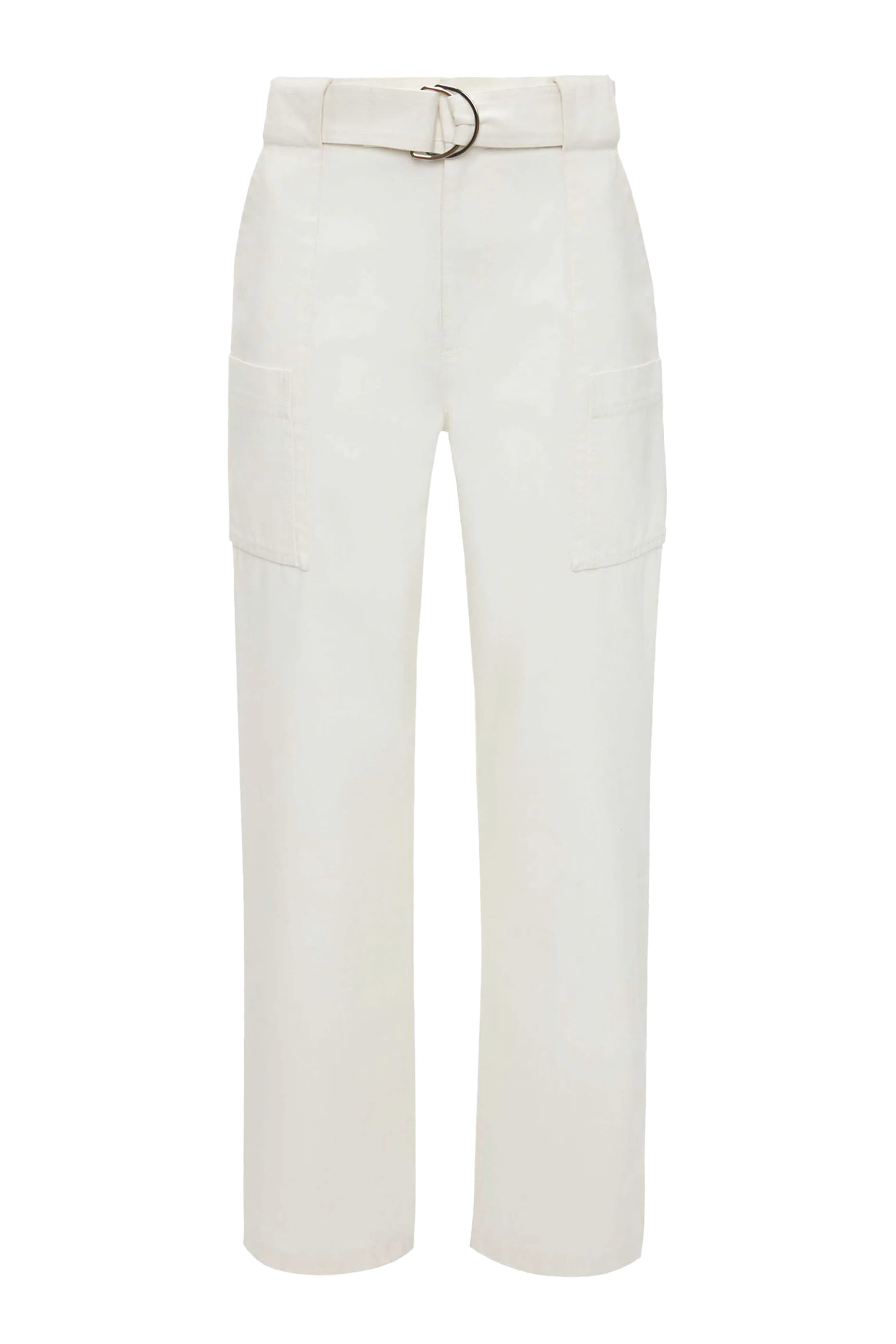 Wide Leg Cargo Trousers