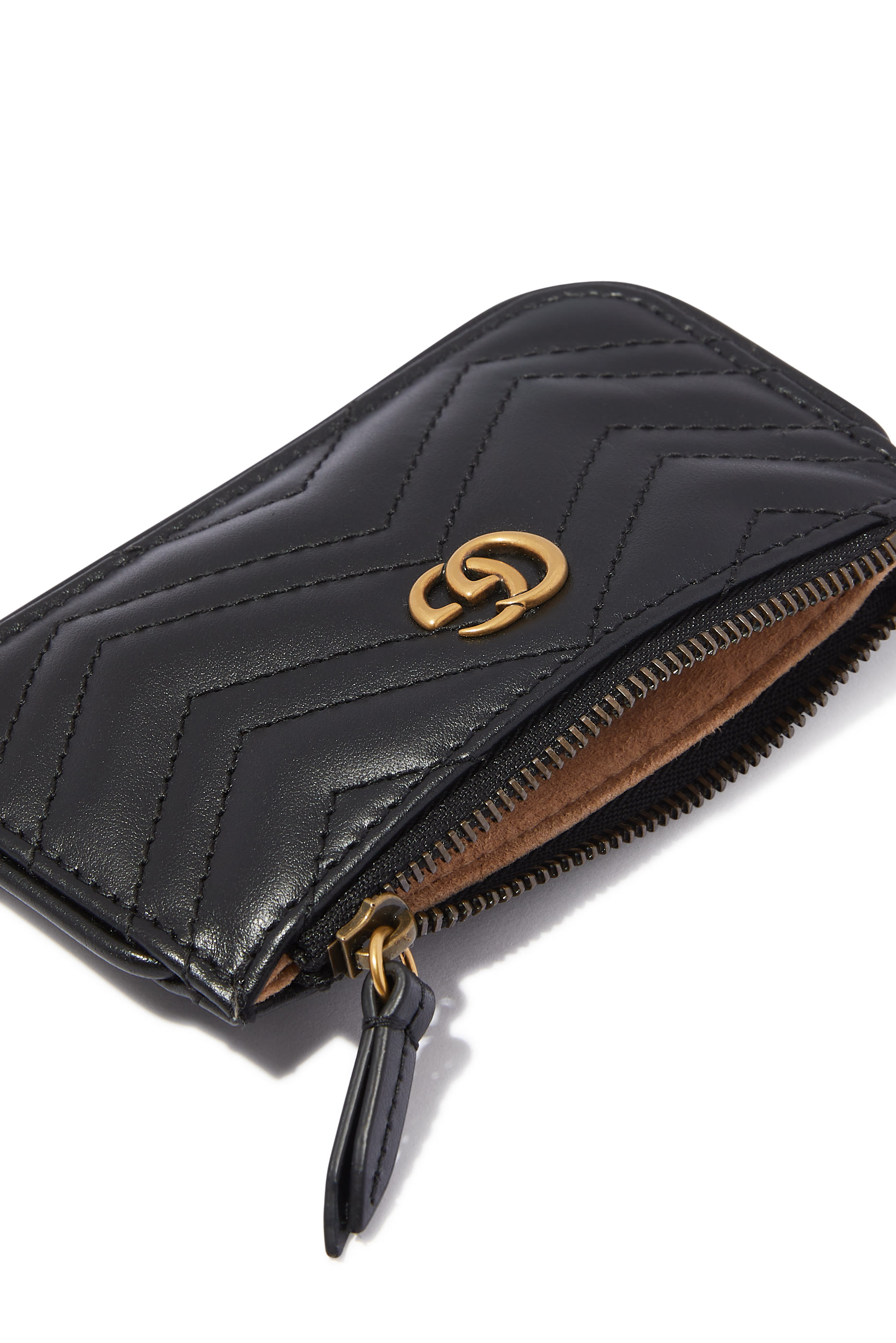 GG Marmont Matelass&eacute; Key Case