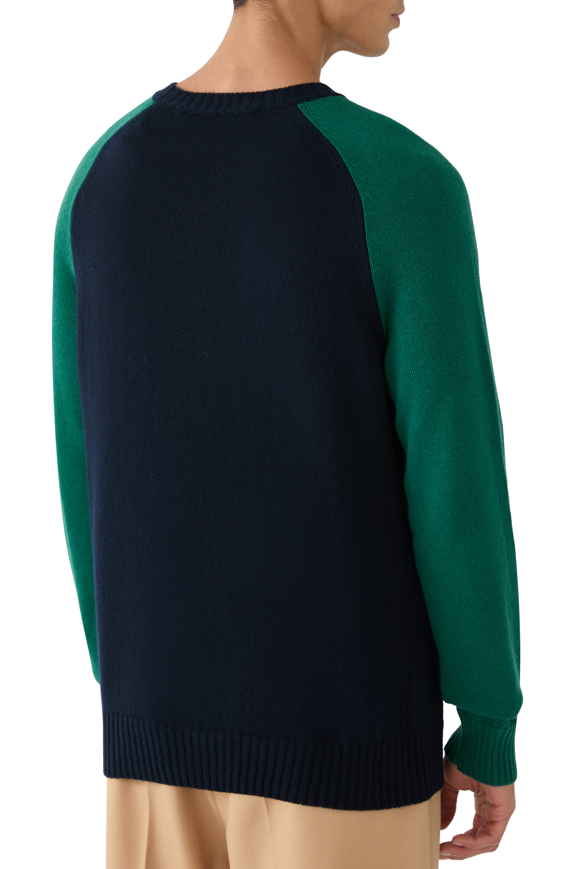 Logo Jacquard Pattern Jumper