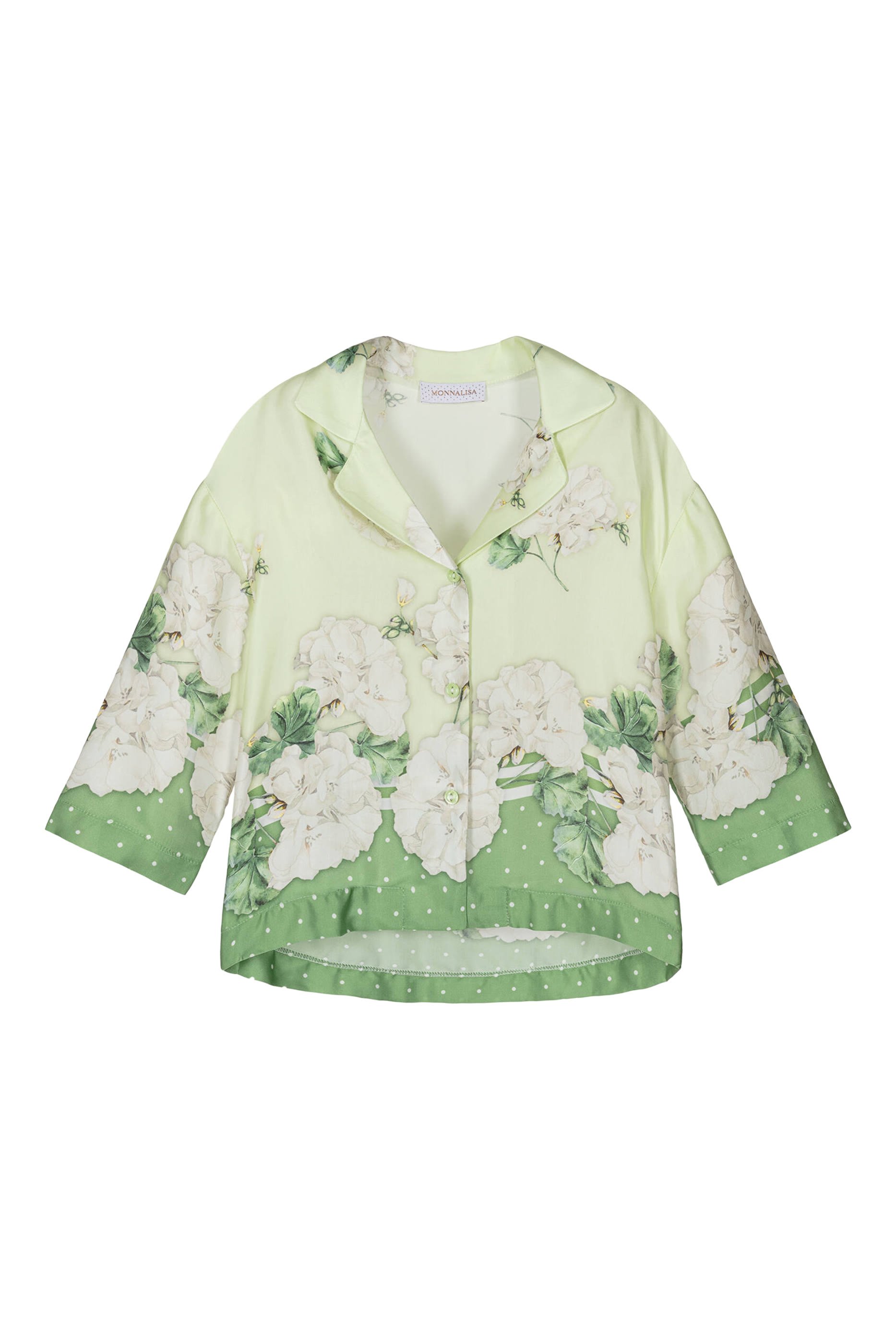 Kids Floral-Print Shirt
