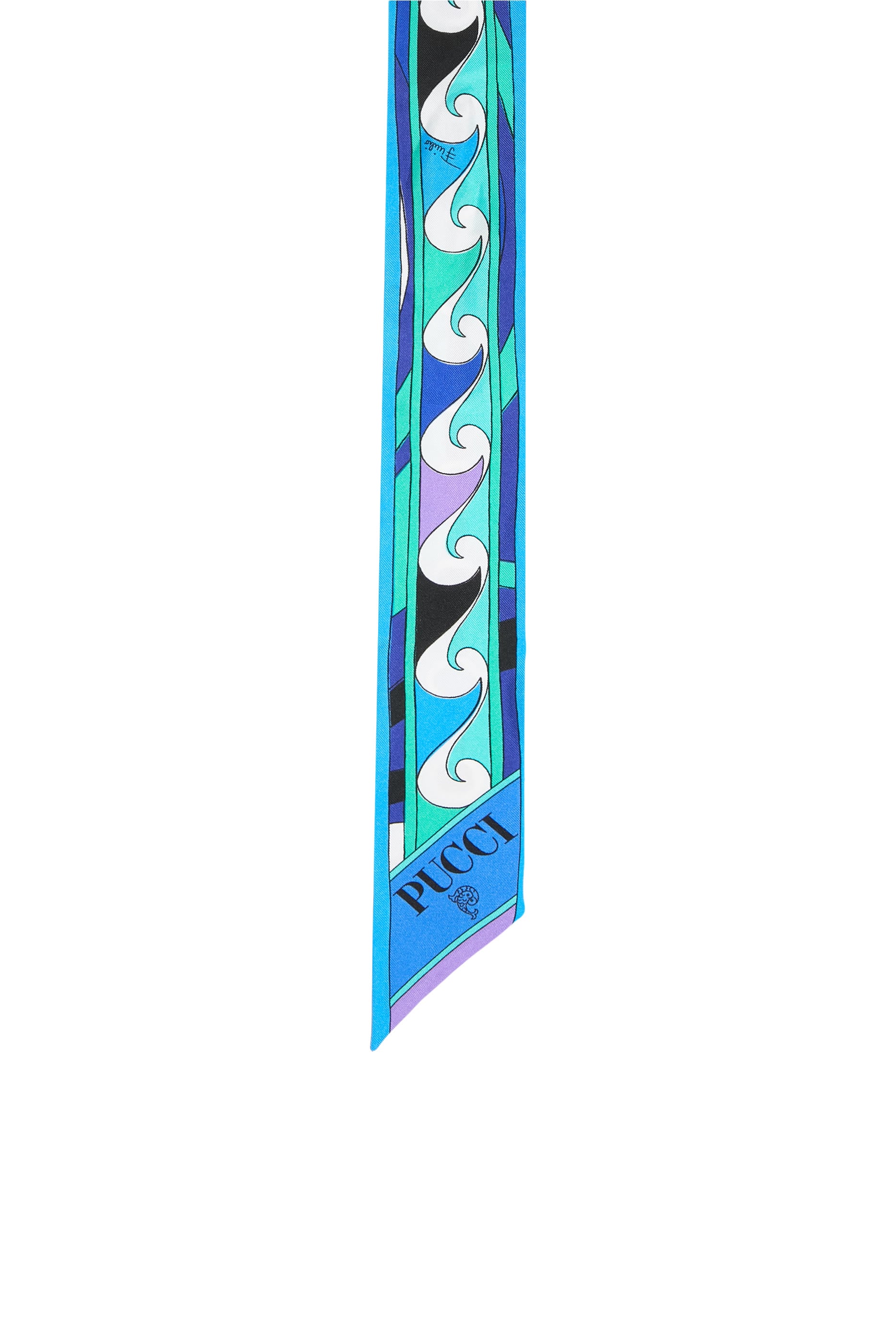  Printed Silk Twill Scarf 