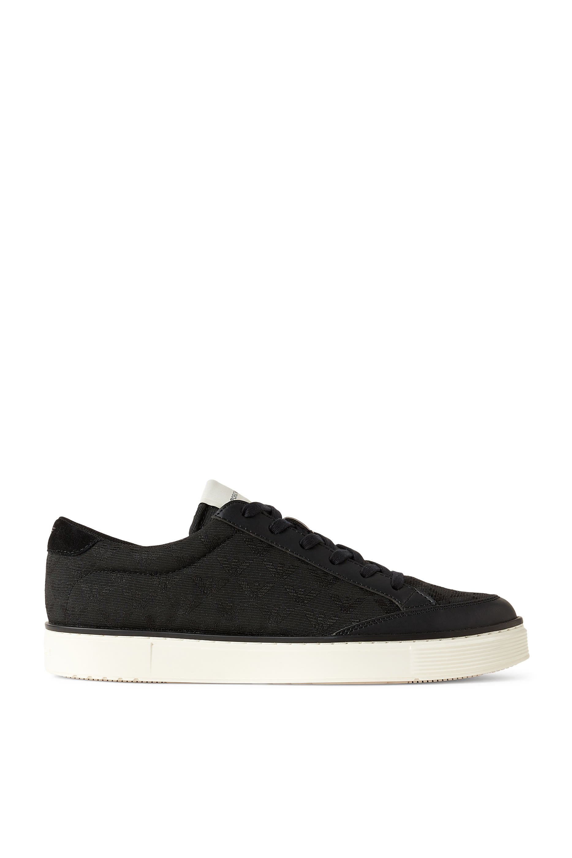 Eagle Logo Suede Sneakers