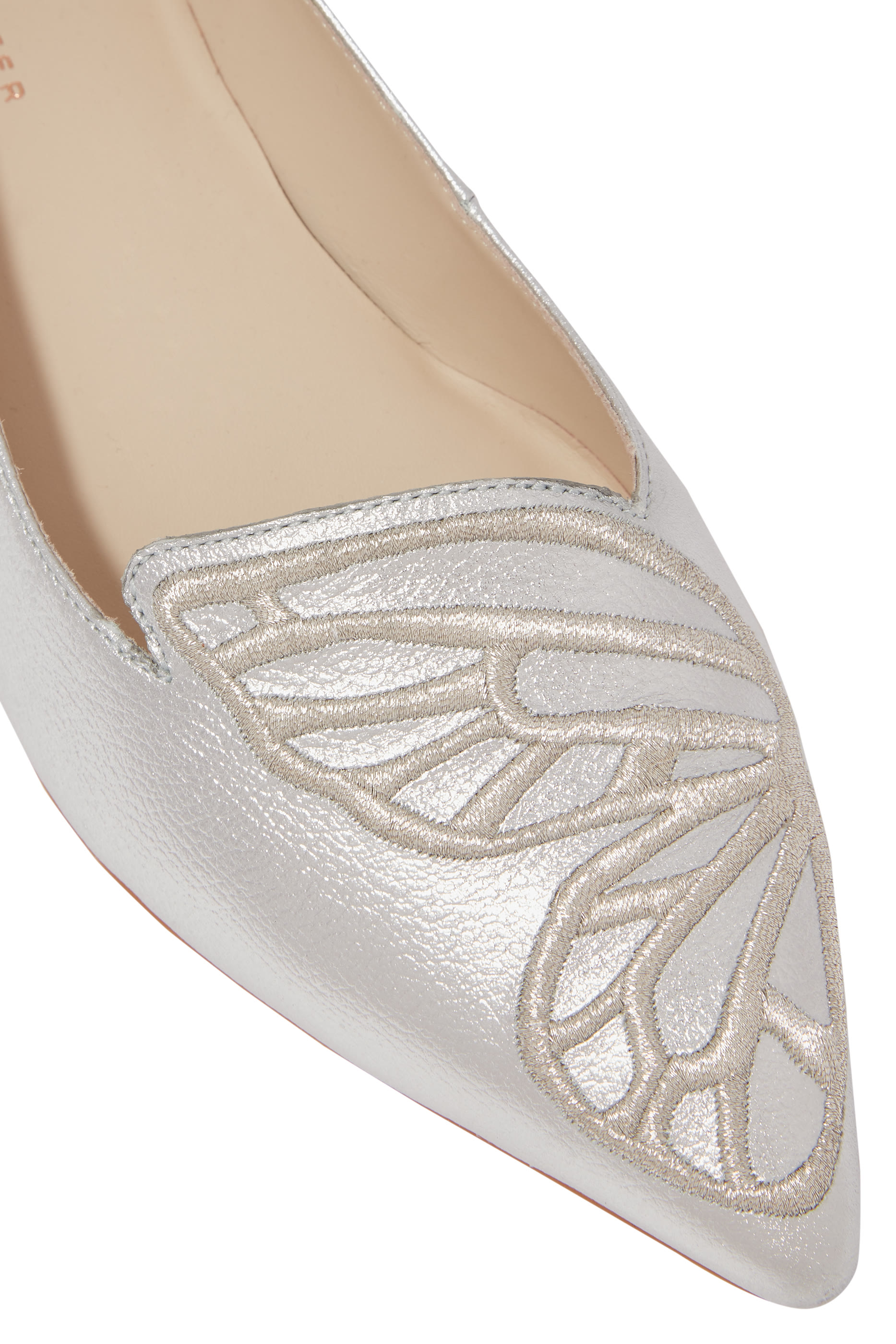 Bibi Batterfly Metallic Ballet Flats