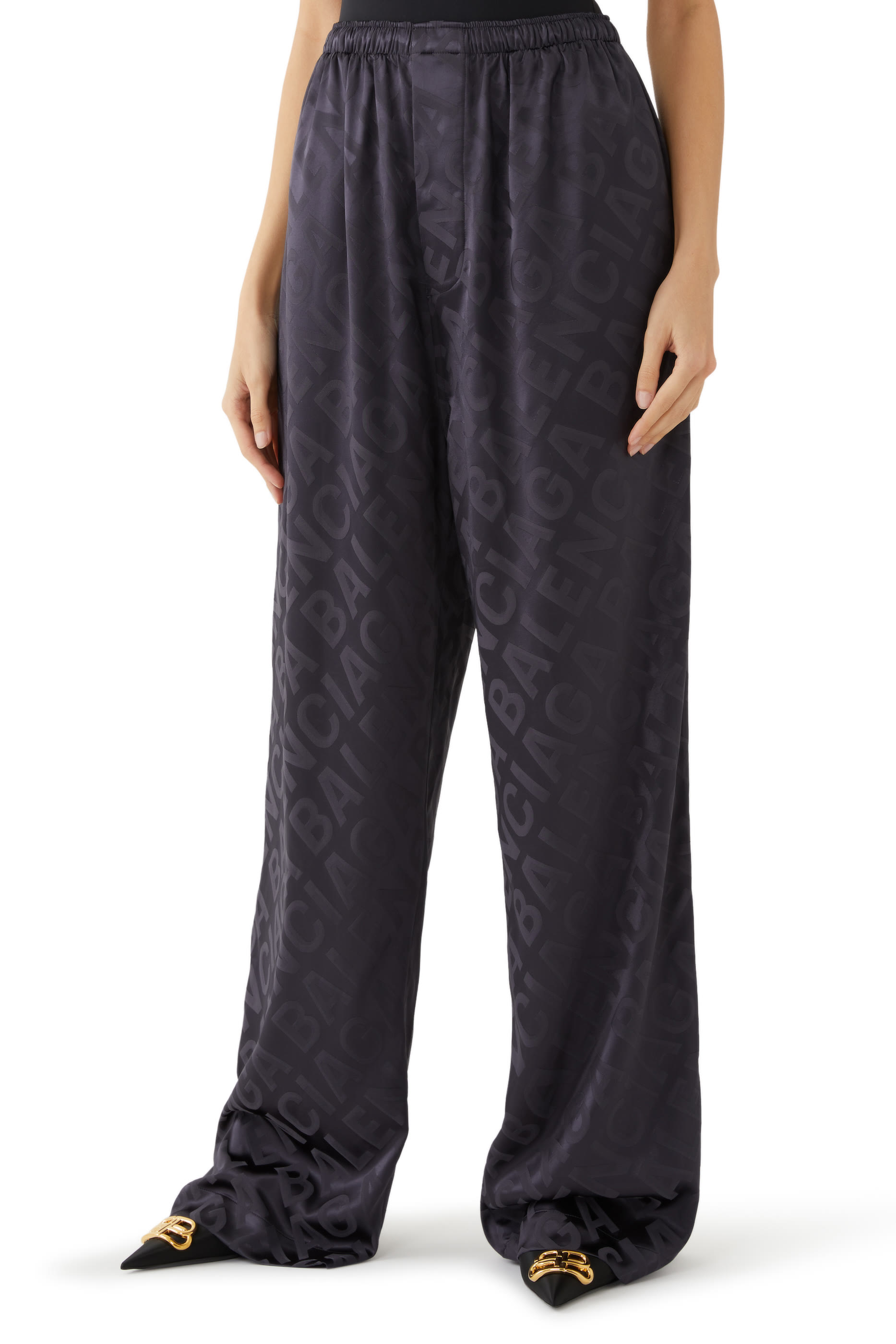 BB Monogram Jacquard Pajama Pants
