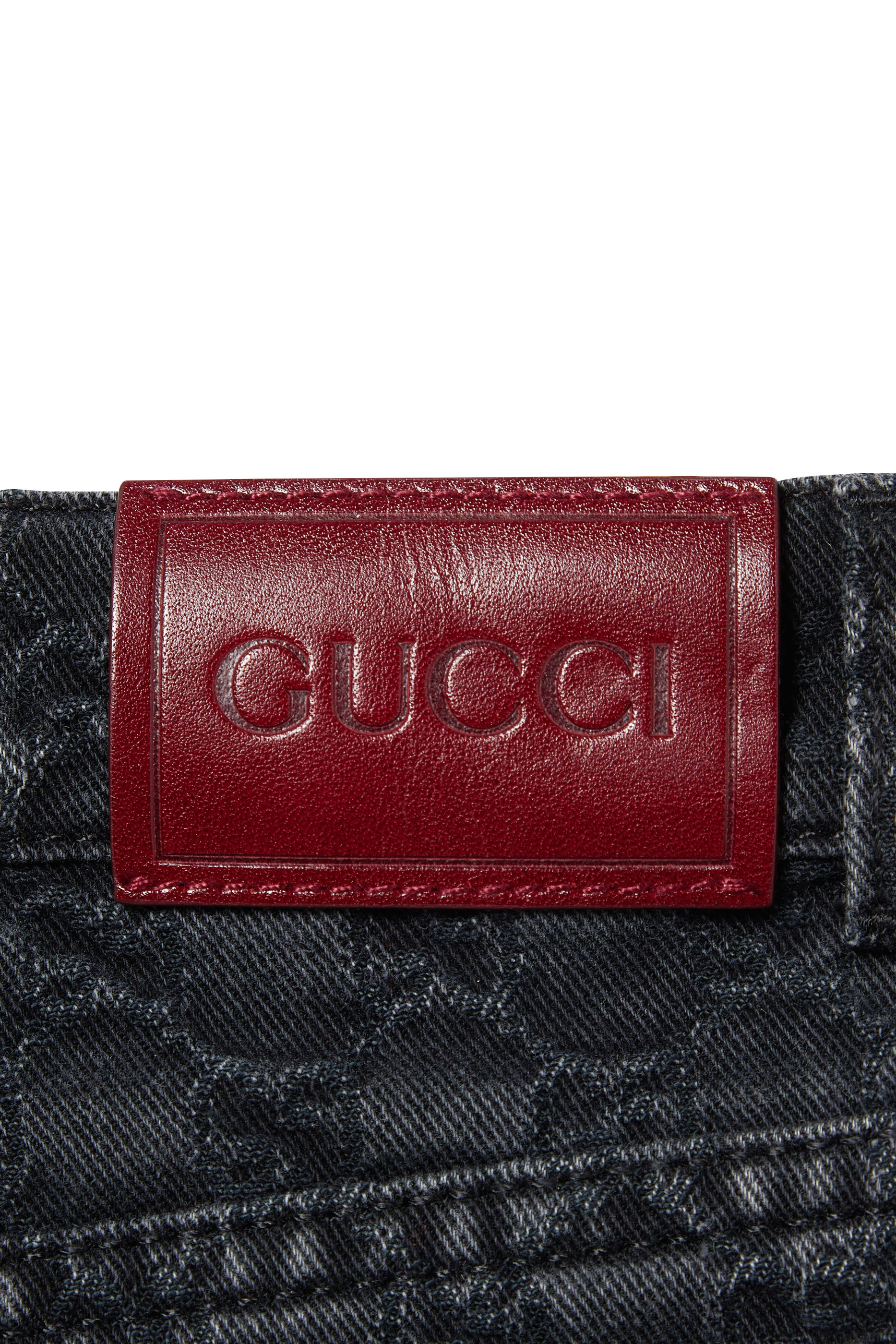 Kids GG Denim Mini Skirt