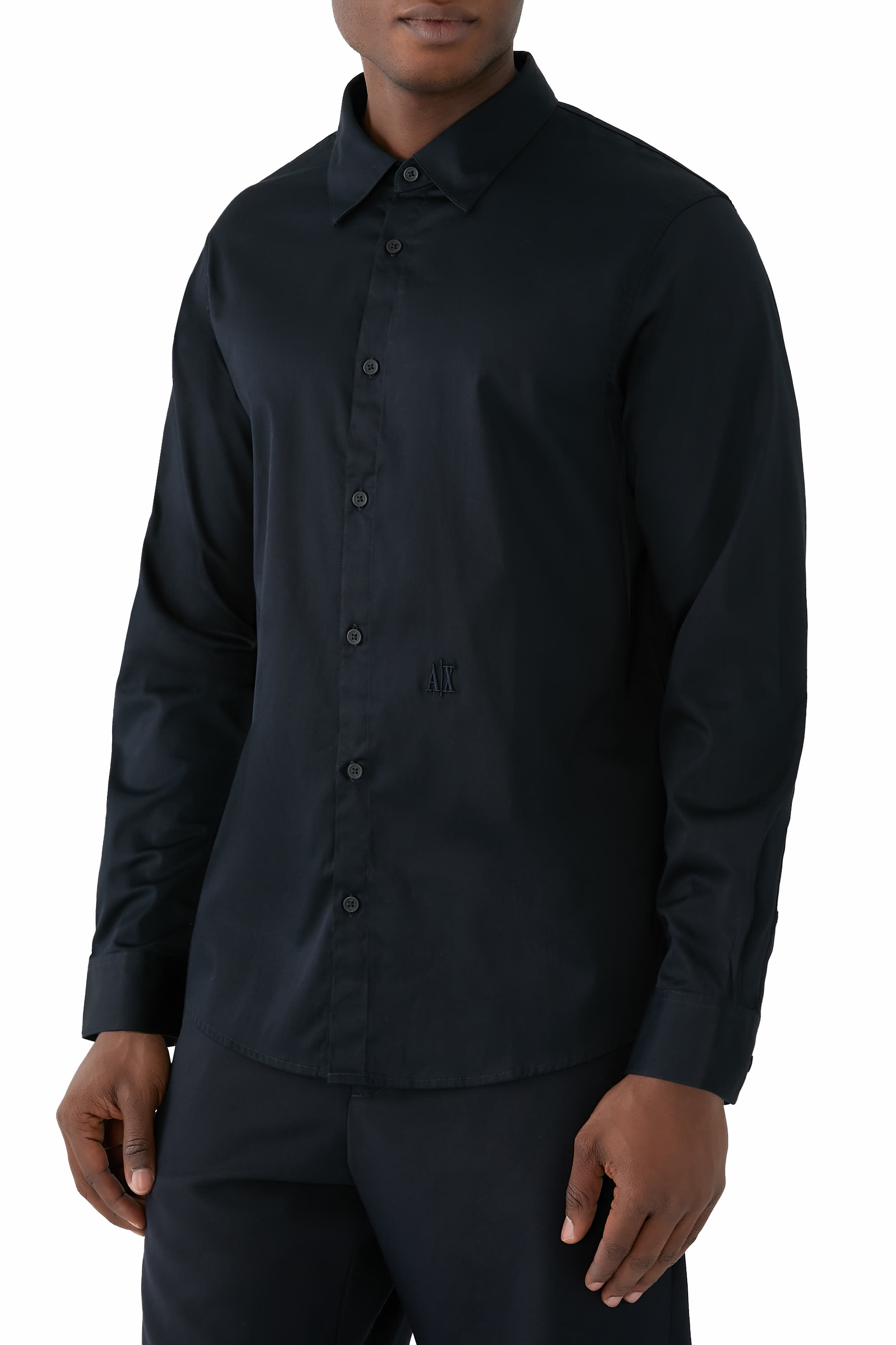 ASV Regular Fit Stretch Cotton Jersey Shirt