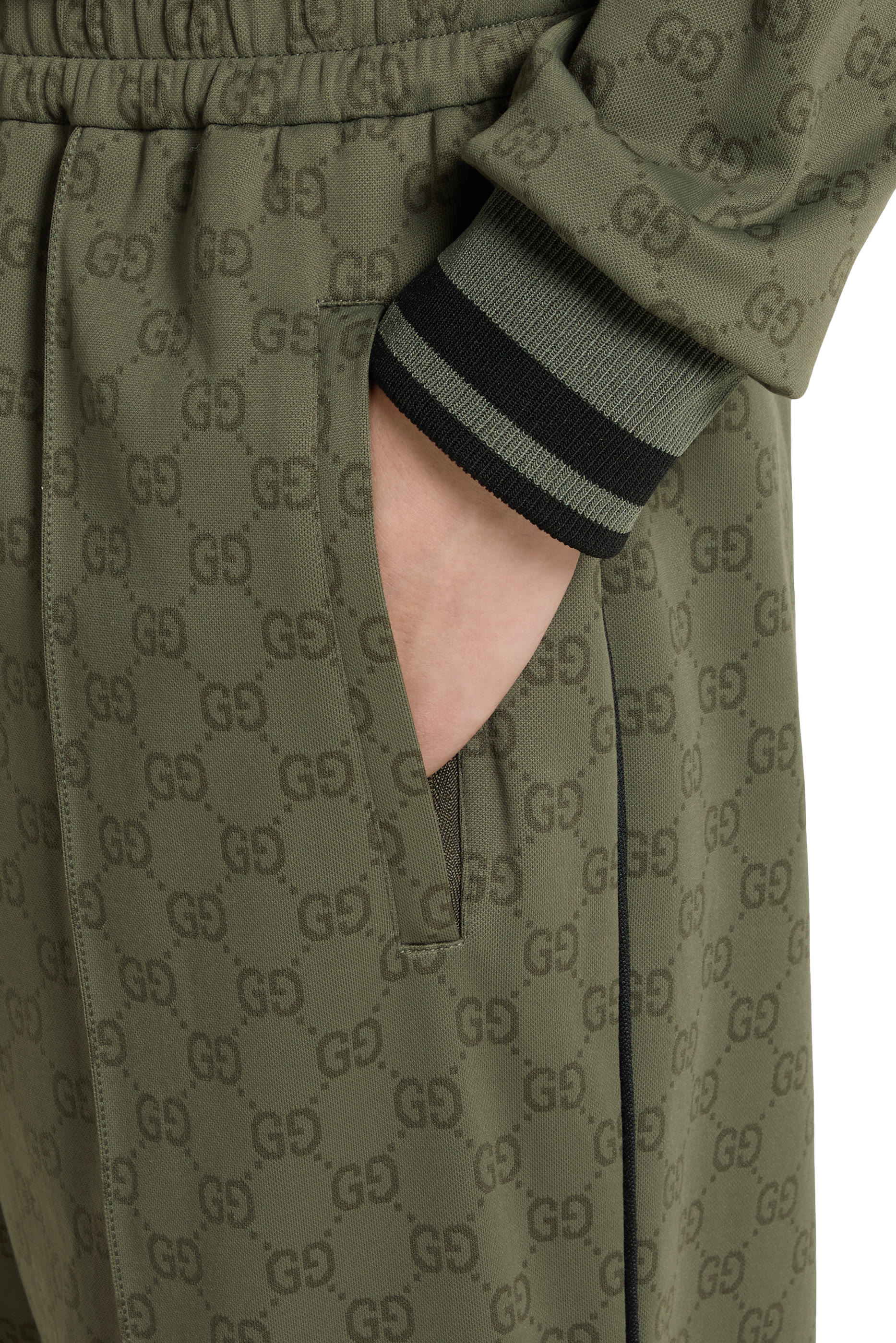 GG Jersey Jacquard Pants