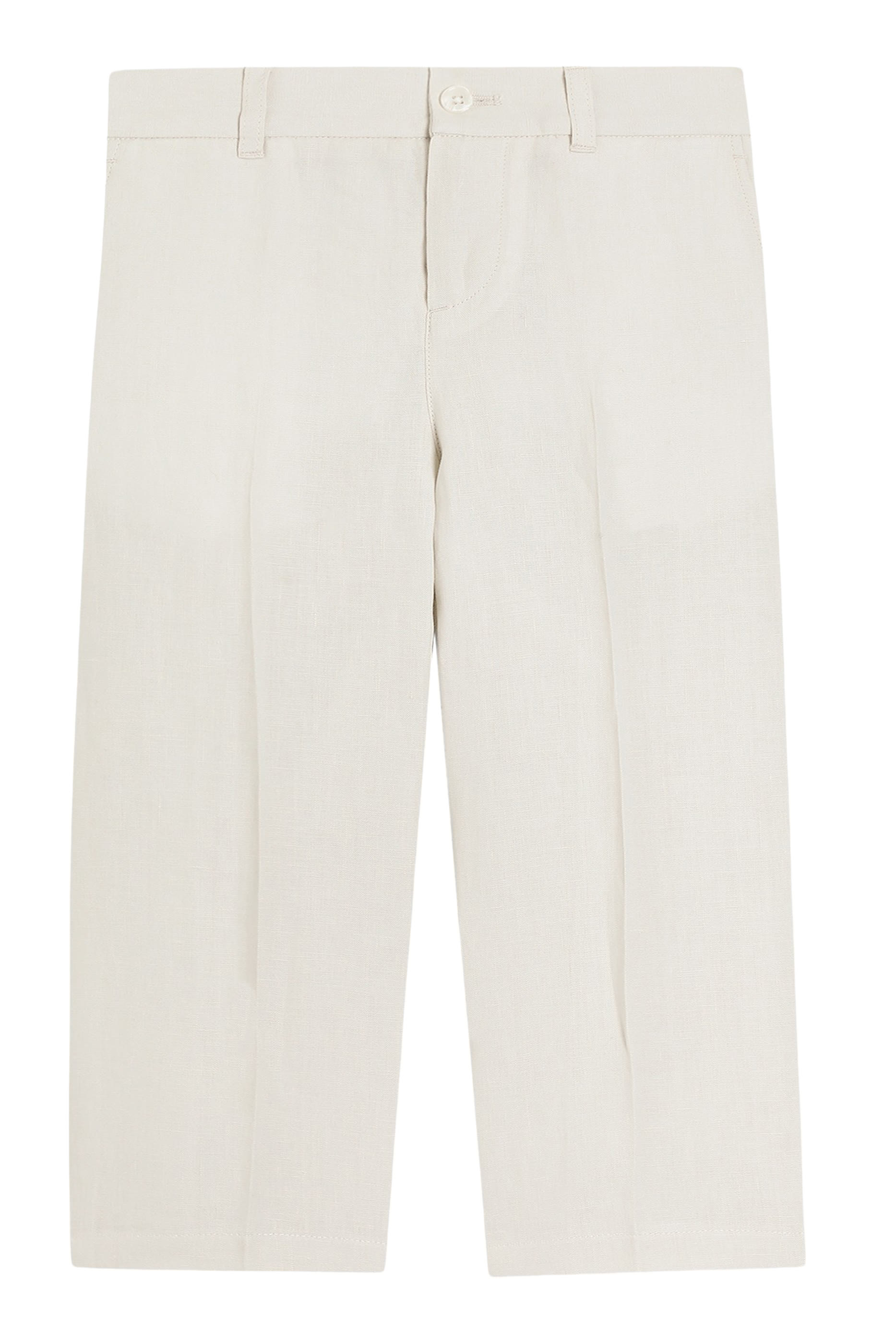 Kids Logo Linen Trousers