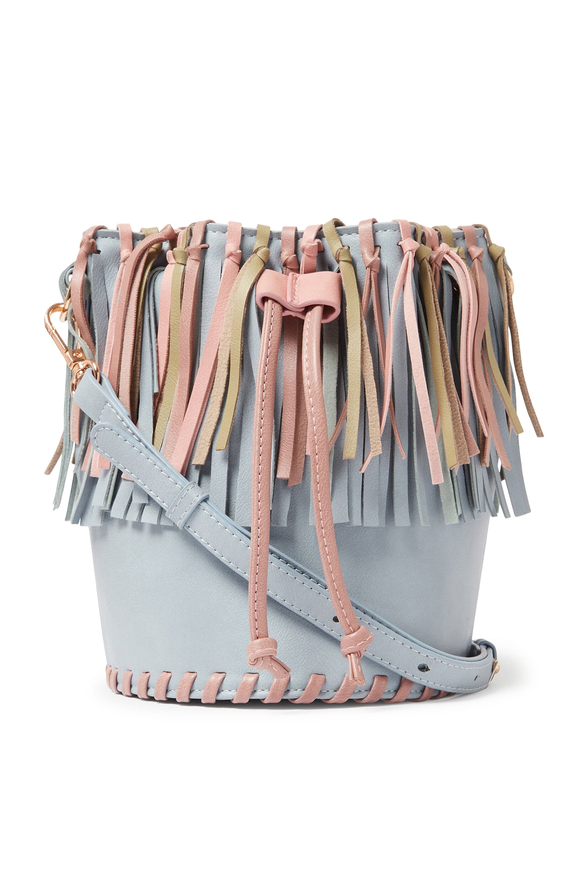 Kids  Tassel Fringe Bucket Bag 