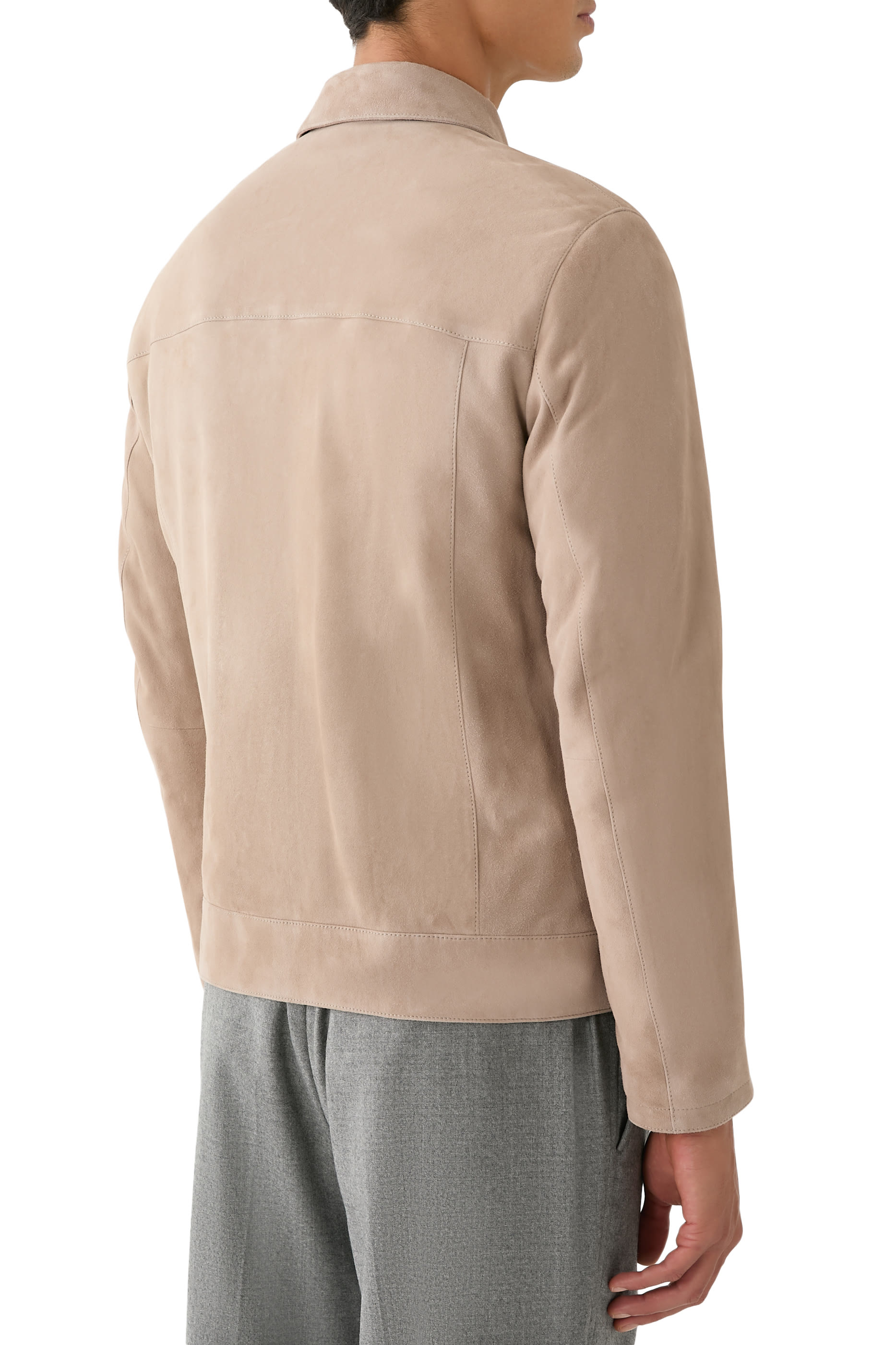 Suede Leather Jacket